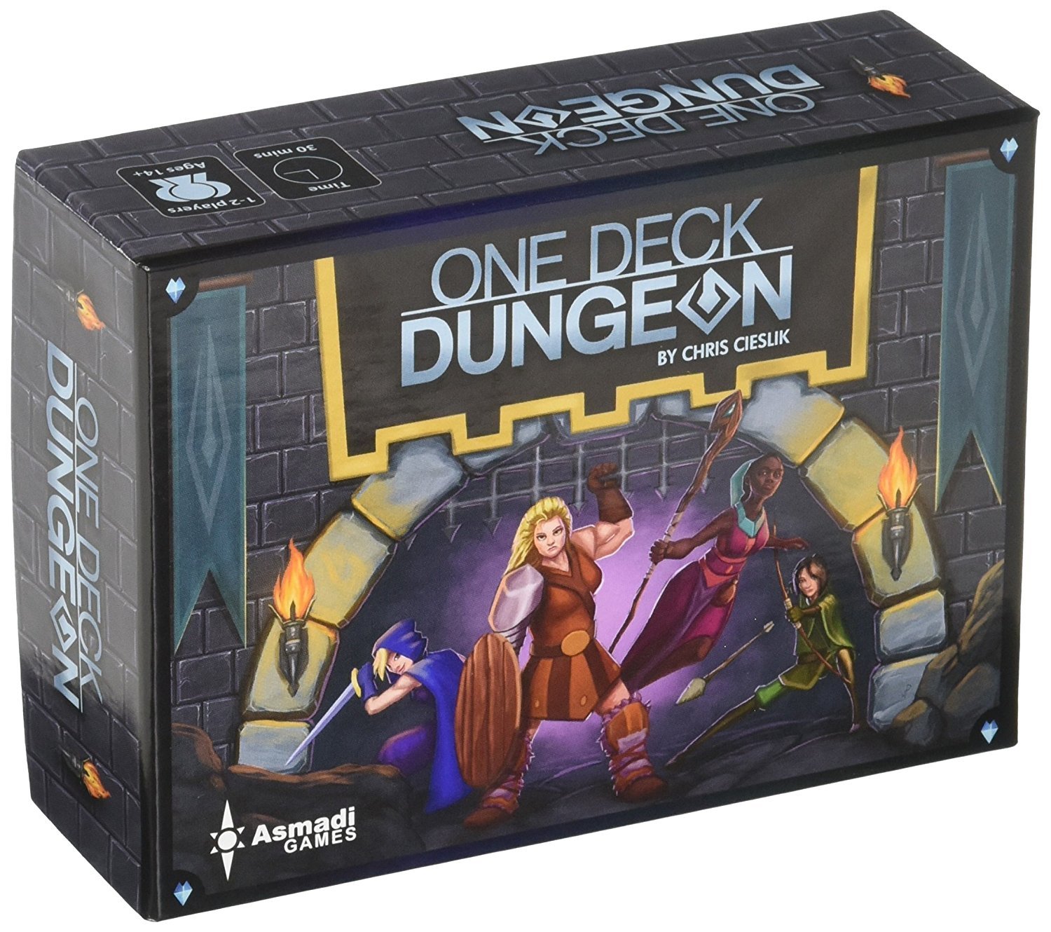 Asmadi Games One Deck Dungeon Board Game