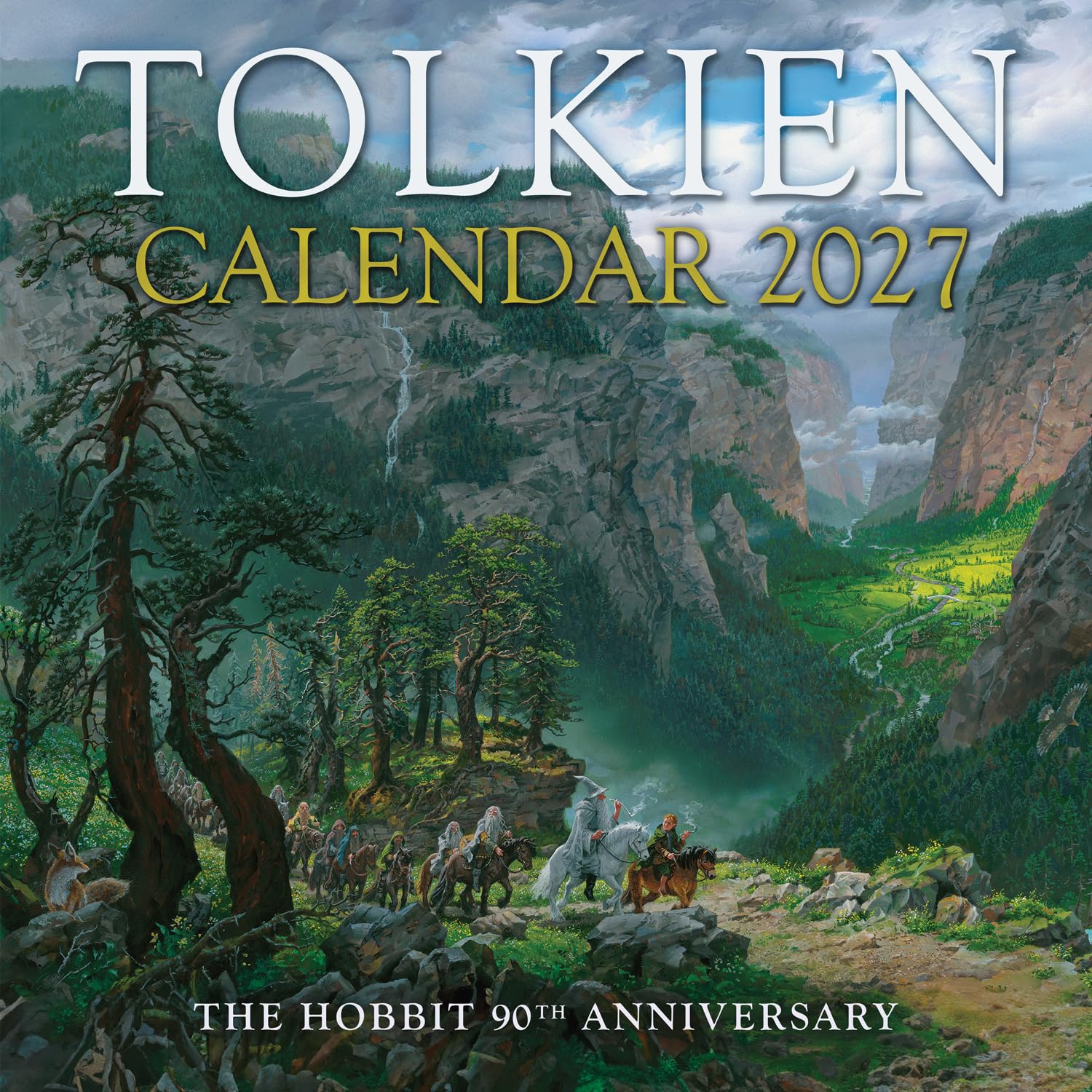 HarperCollins Tolkien Calendar 2027: The Hobbit 90th Anniversary Birthday Calendar 1