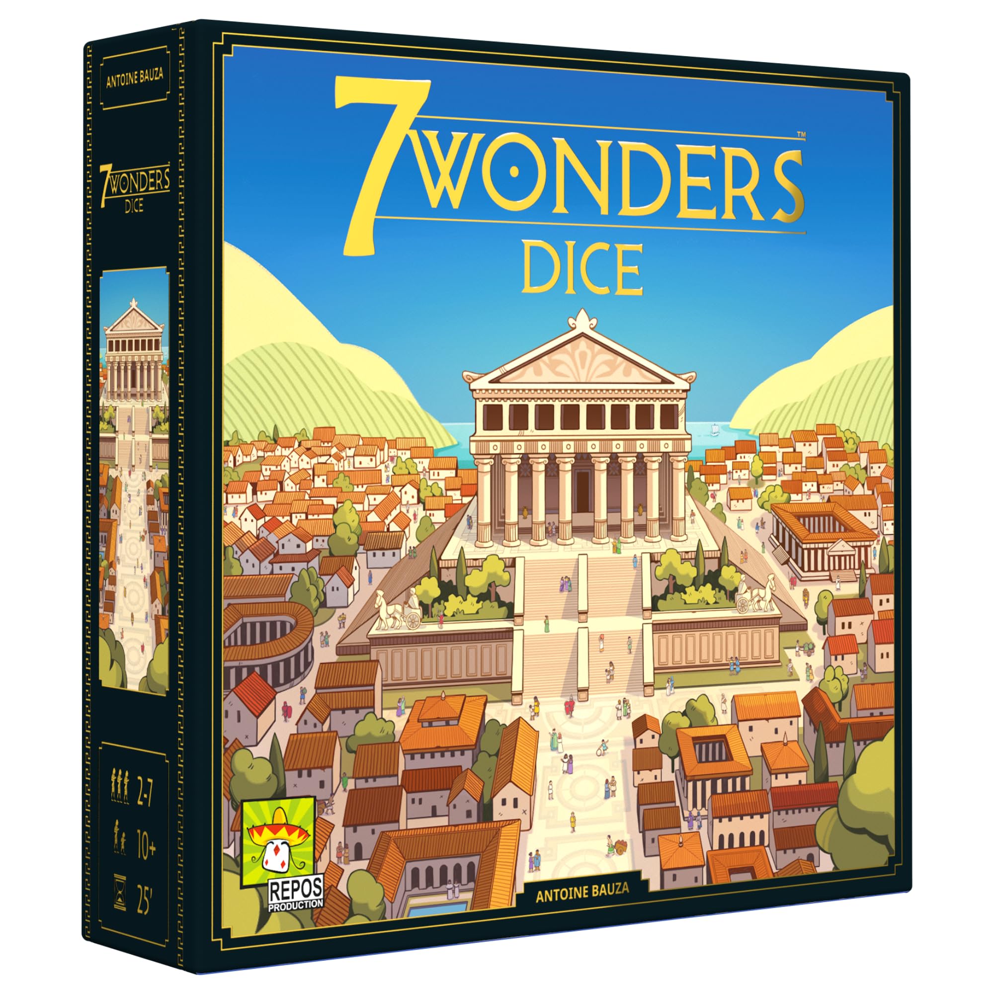 Asmodee 7 Wonders: Dice Strategy Board Game