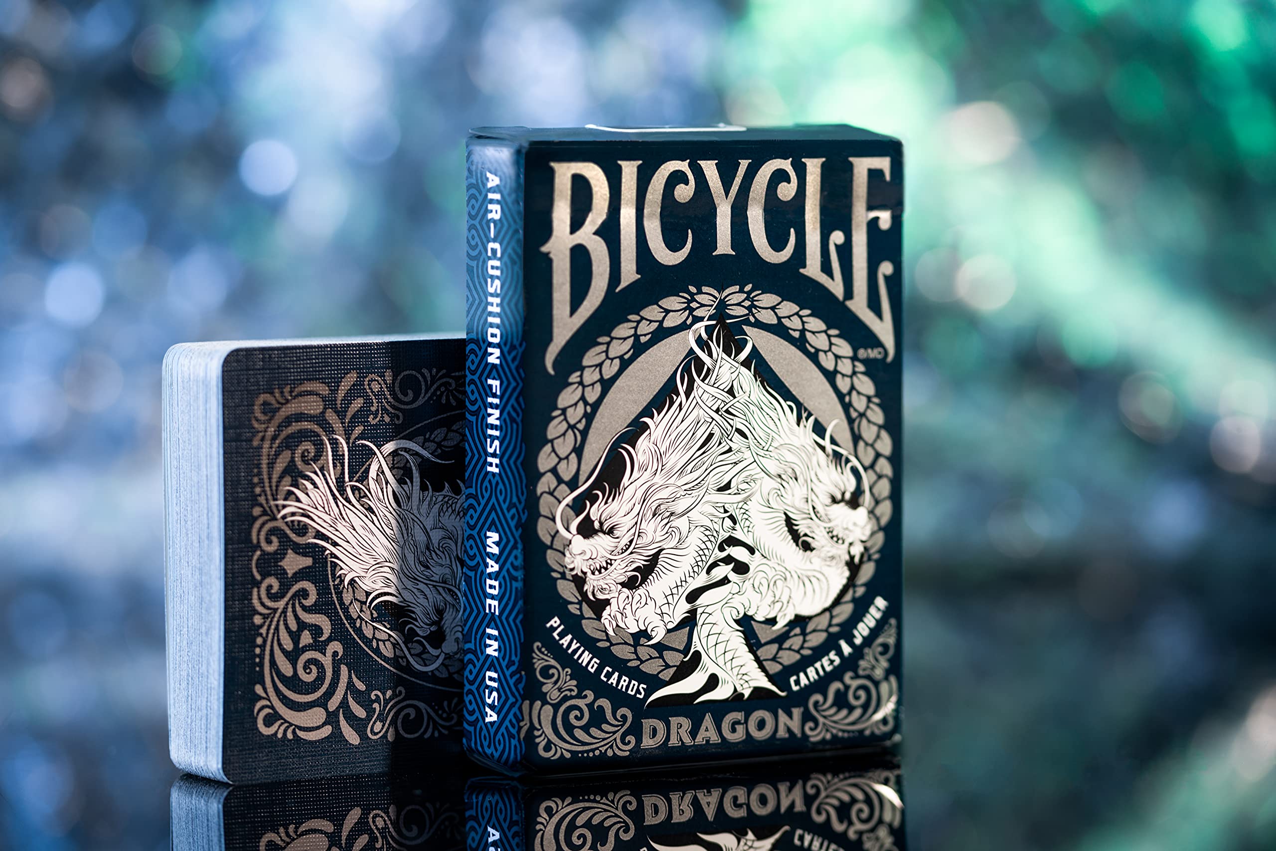 Bicycle Dragon Playing Cards - 1 Deck, Air Cushion Finish, Professional Grade, FSC-Certified, Made in USA 6