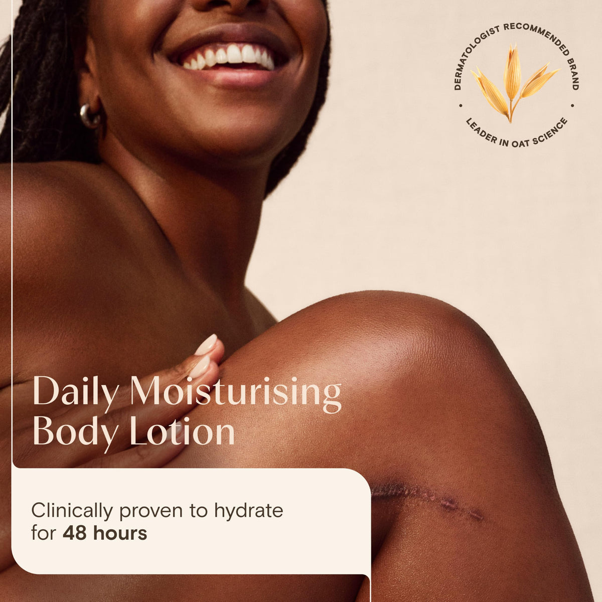 Aveeno Daily Moisturising Body Lotion - 48 Hour Hydration | 300ml | For Sensitive Skin