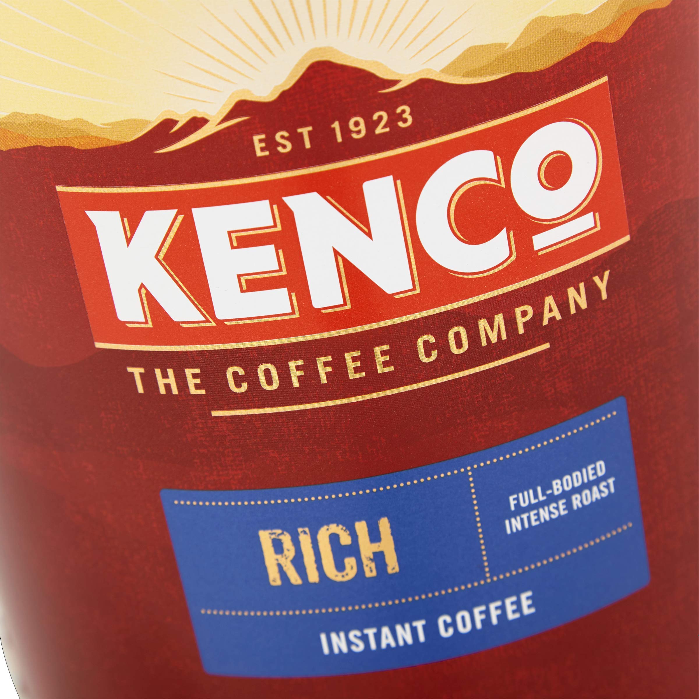 Kenco Rich Instant Coffee Tin 750g - Strong Continental Style Coffee