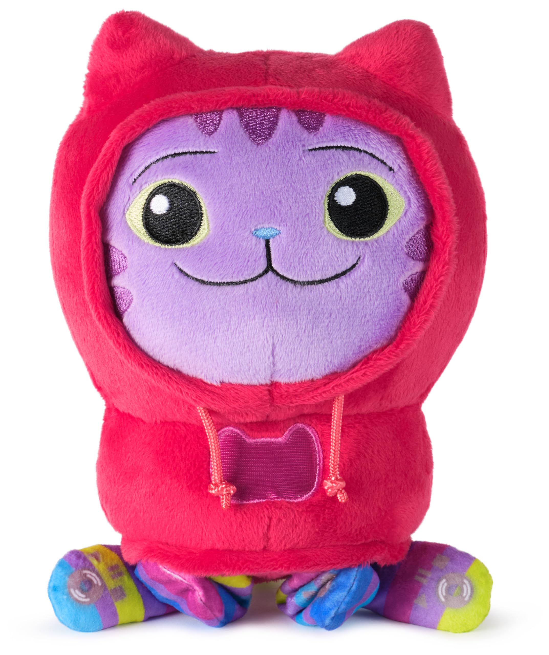 DJ Catnip Move & Groove Plush Toy - Interactive 25cm Gabby’s Dollhouse Figure