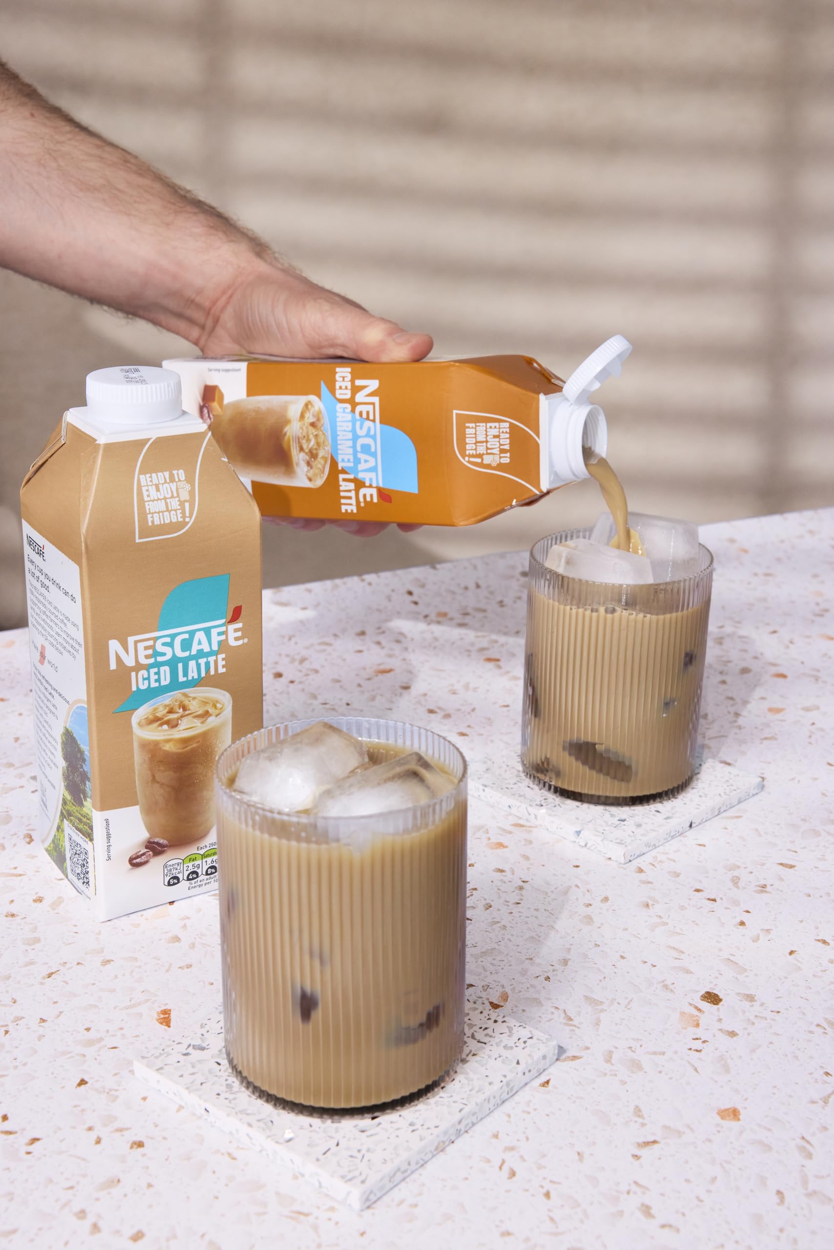 NESCAFÉ Iced Coffee Caramel Flavour Latte 750ml - Ready to Drink 3
