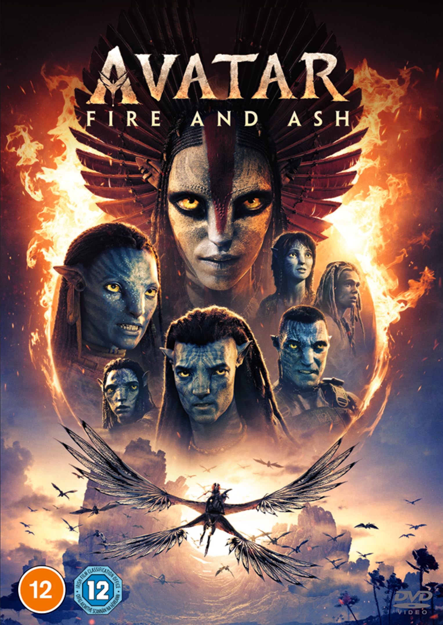 Avatar: Fire and Ash DVD