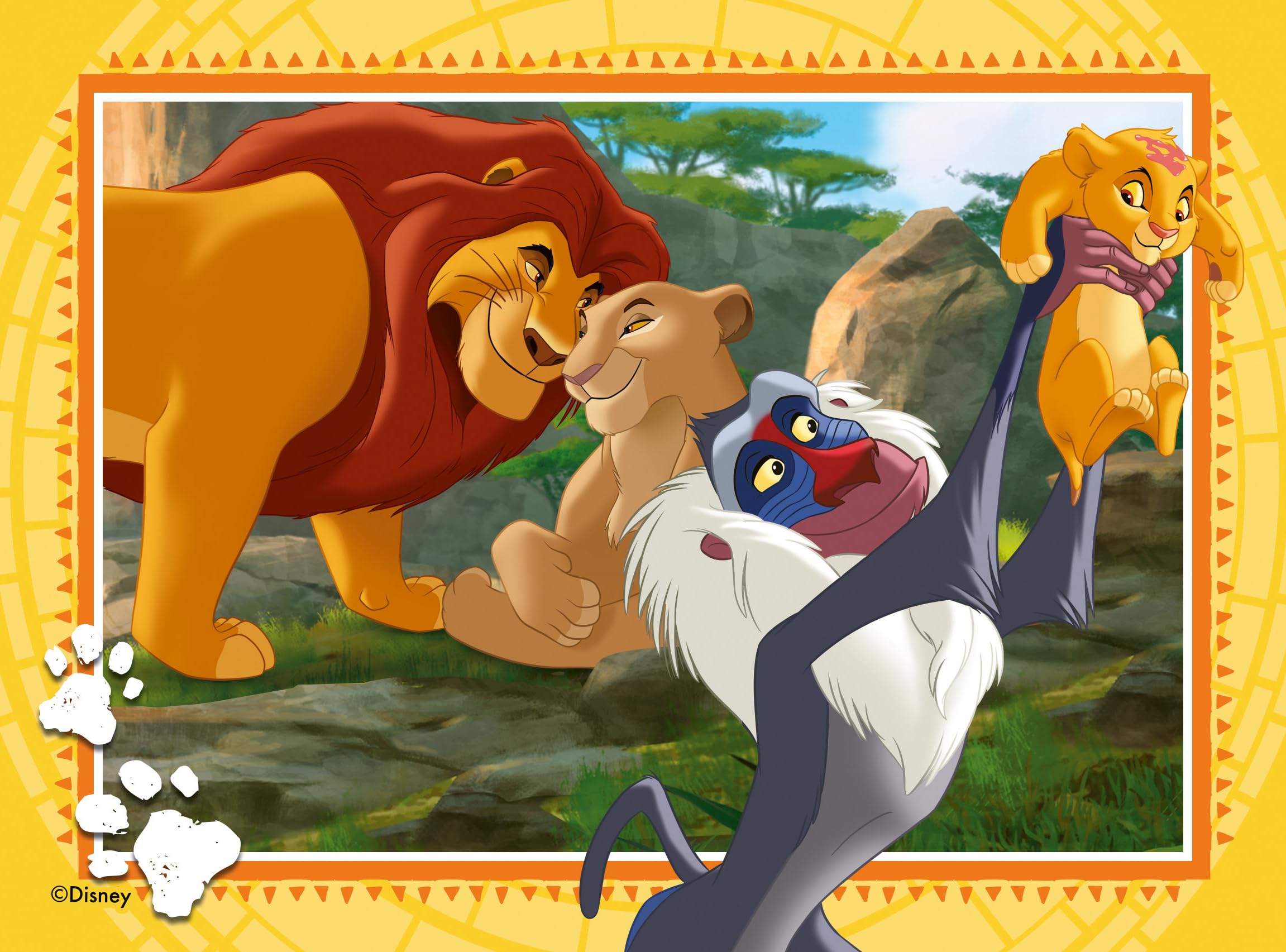 Ravensburger Disney The Lion King 4 in a Box Jigsaw Puzzles for Kids | 4 Puzzles (10, 12, 14, 16 Pieces) 3