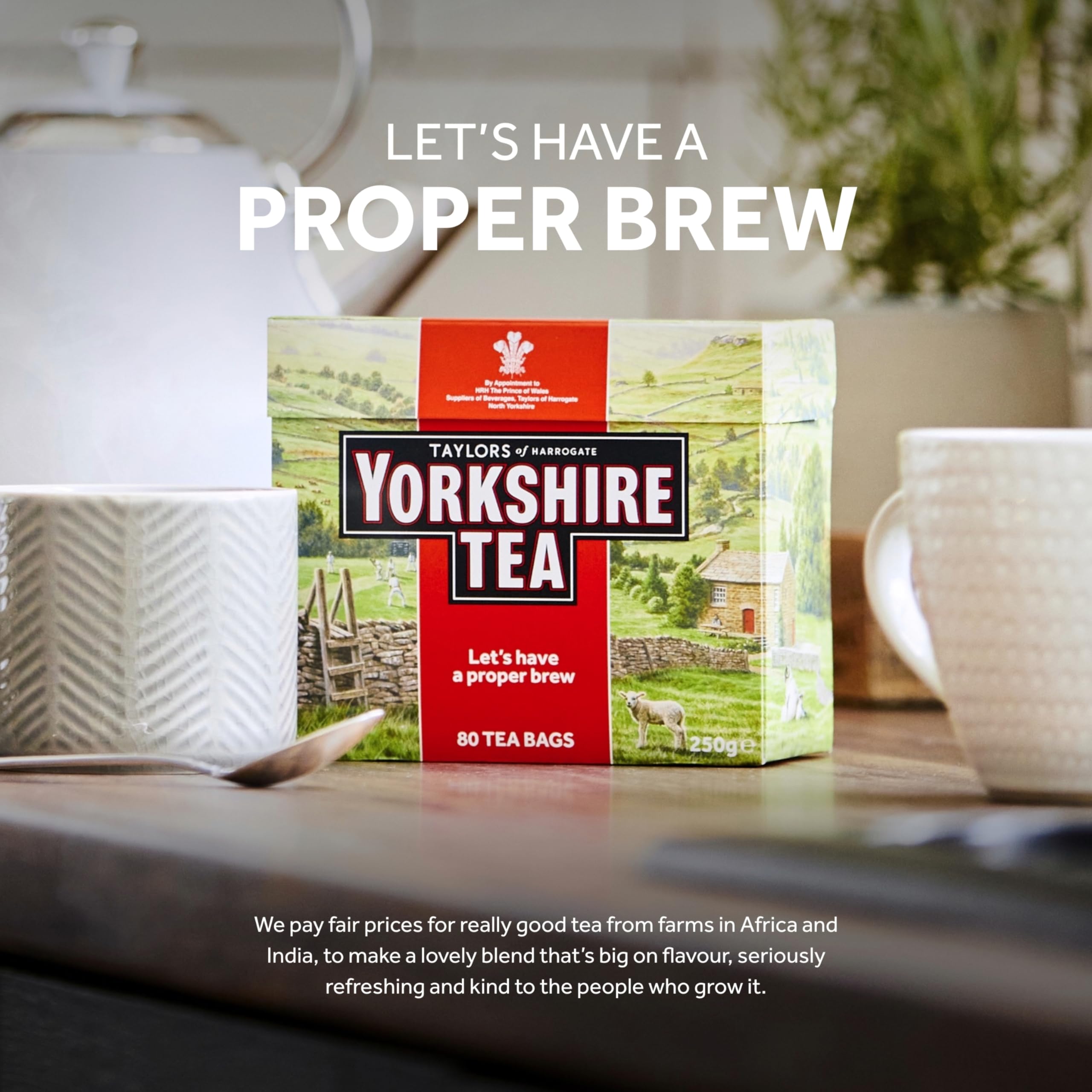 Yorkshire Tea Loose Leaf Tea, 1.5 kg (6 x 250 g) - Ethically Sourced Black Tea 4