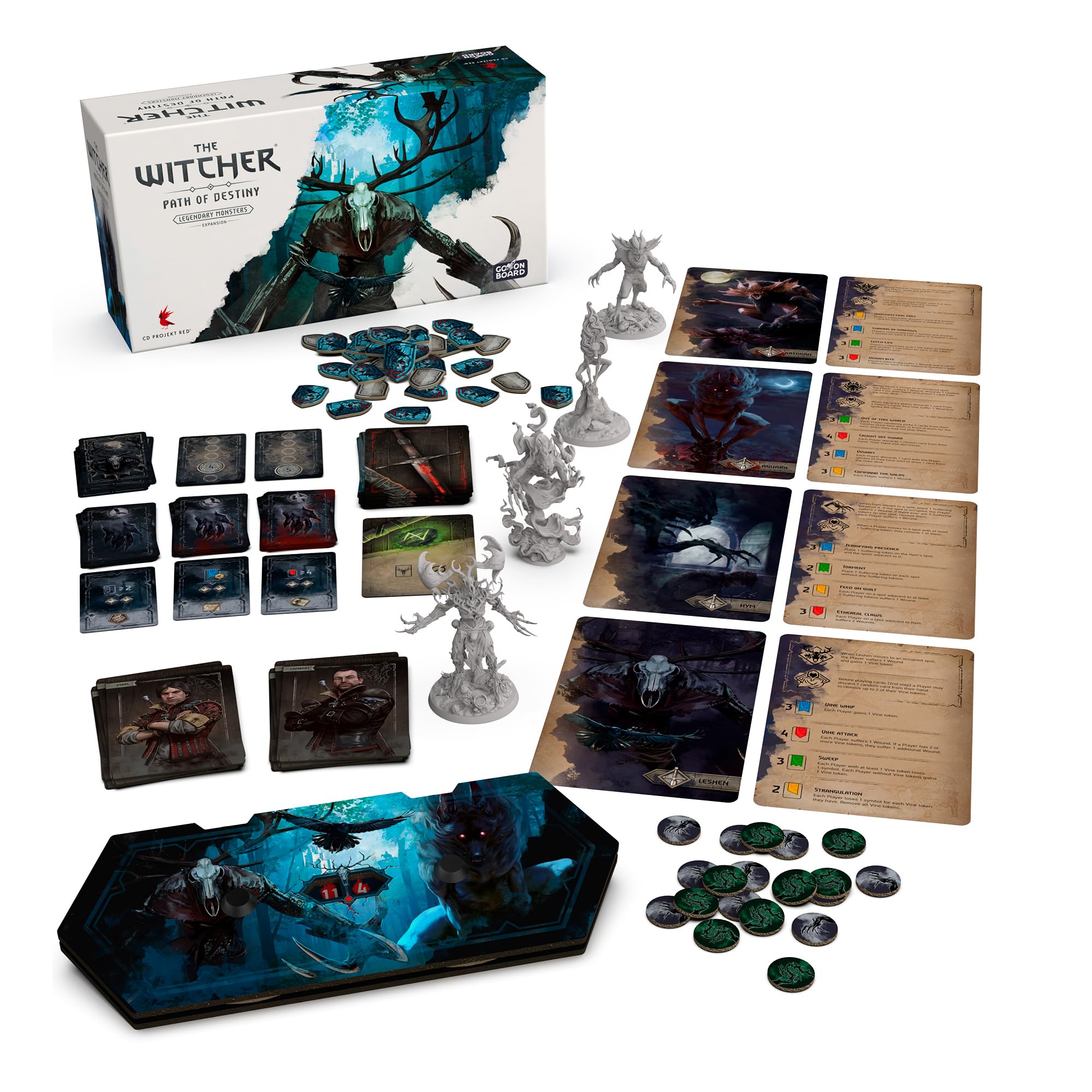 Go On Board The Witcher: Path of Destiny Legendary Monsters Expansion