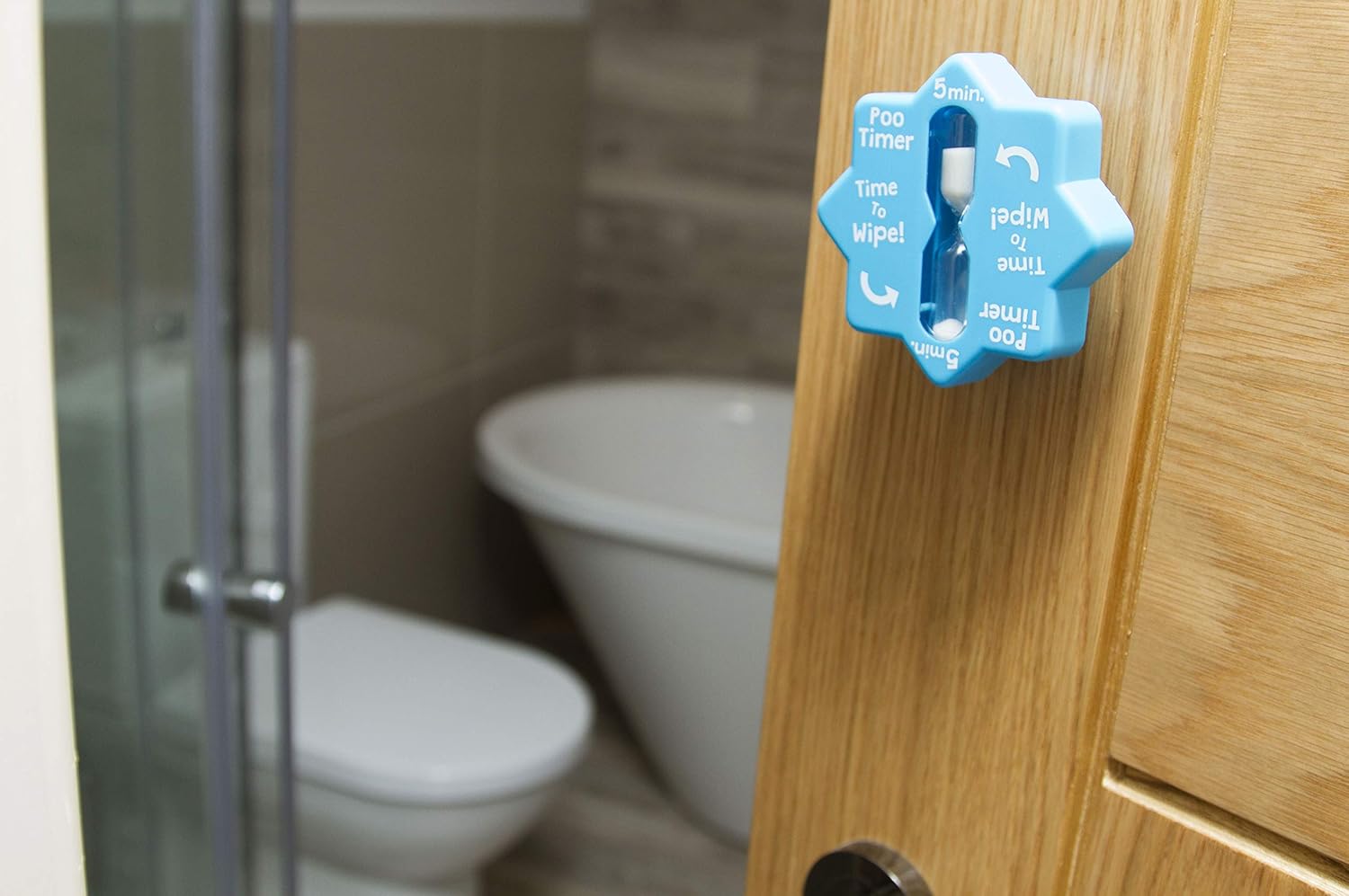 Boxer Gifts OT2054 Poo Toilet Timer - Funny Novelty Gift for Men, 3 Years and Up