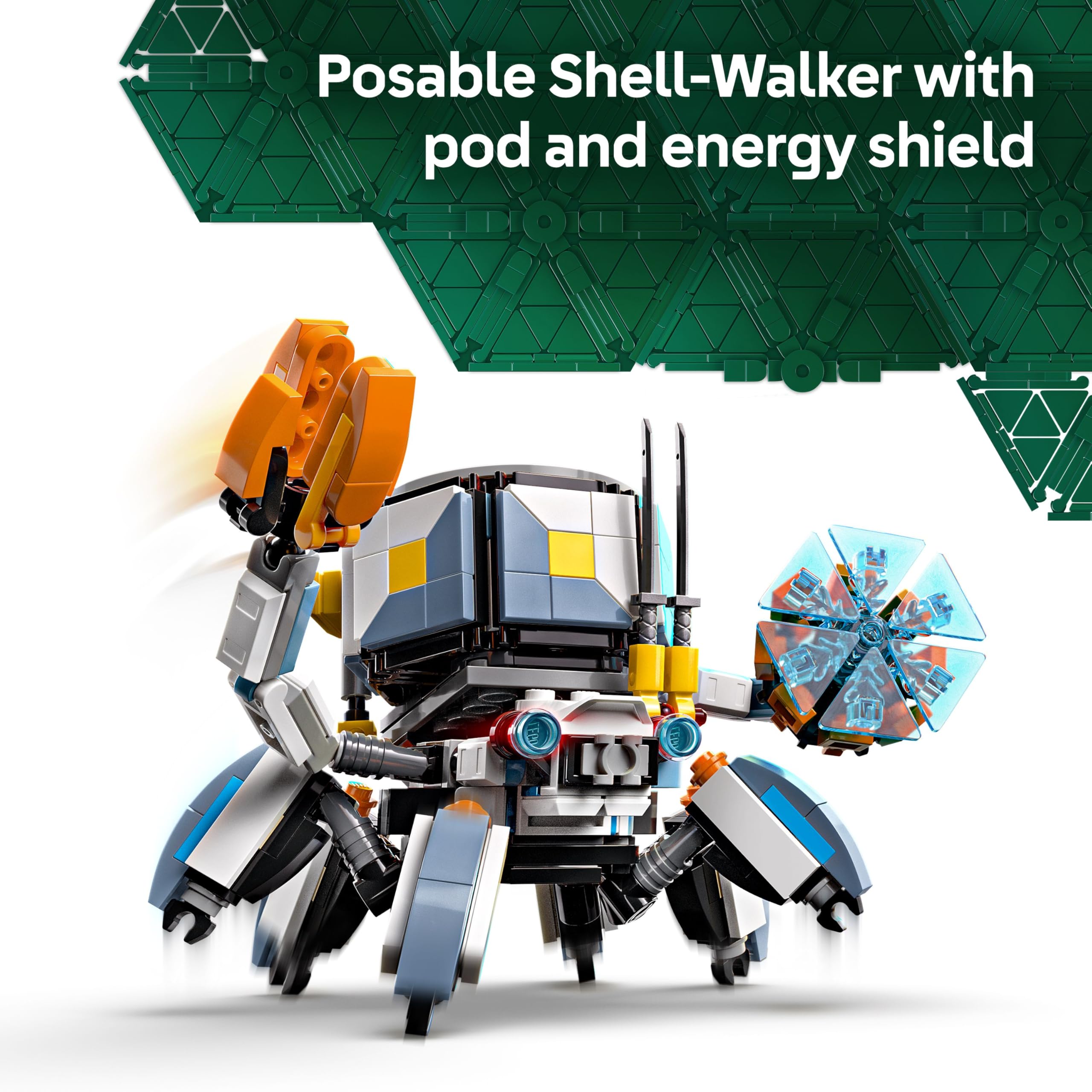 LEGO Horizon Adventures Aloy & Varl vs. Shell-Walker & Sawtooth Building Set 77037 | 768 Pieces | Ages 9+ 4
