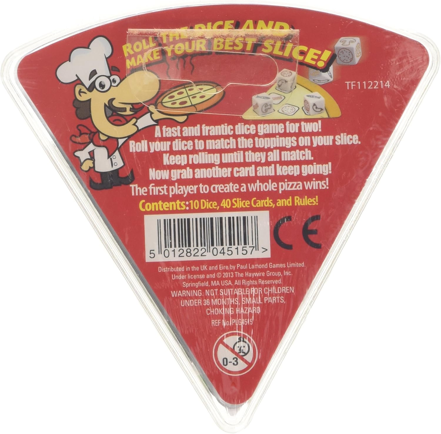 Paul Lamond Pizza Party Dice Game 4