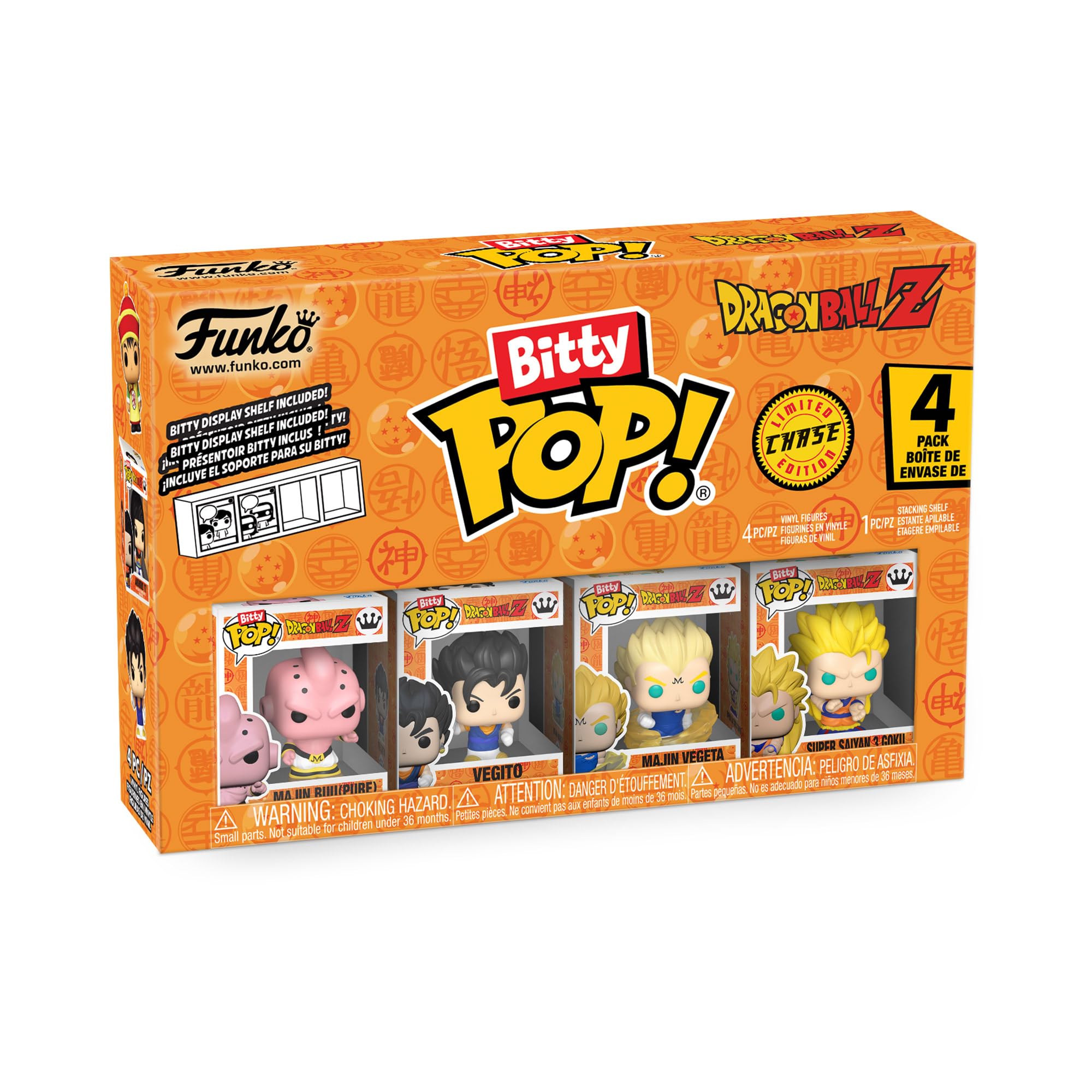 Funko Bitty Pop! Dragon Ball Z - Goku & Nimbus 4PK Vinyl Figures (73025) 3