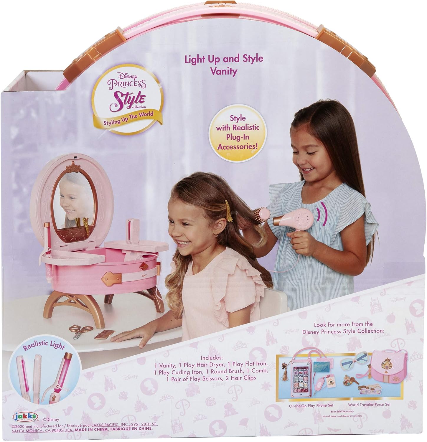 Disney Princess Style Collection – Disney Princess Light Up &amp; Style Schminktisch (Modell 12345) 10
