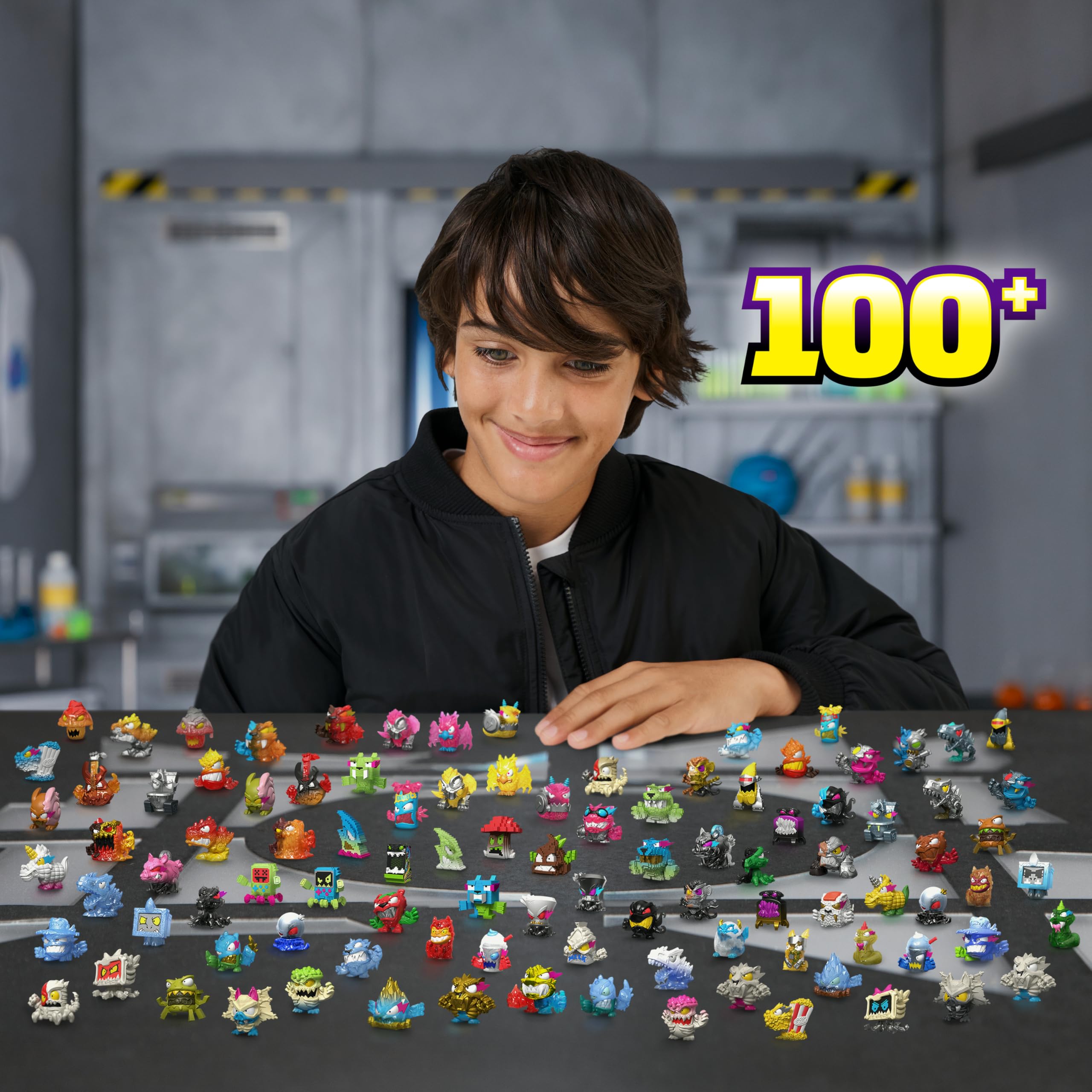 MrBeast Lab Swarms Hyper Fusion Series - 100+ Unique Micro Beasts Collectible Set 4