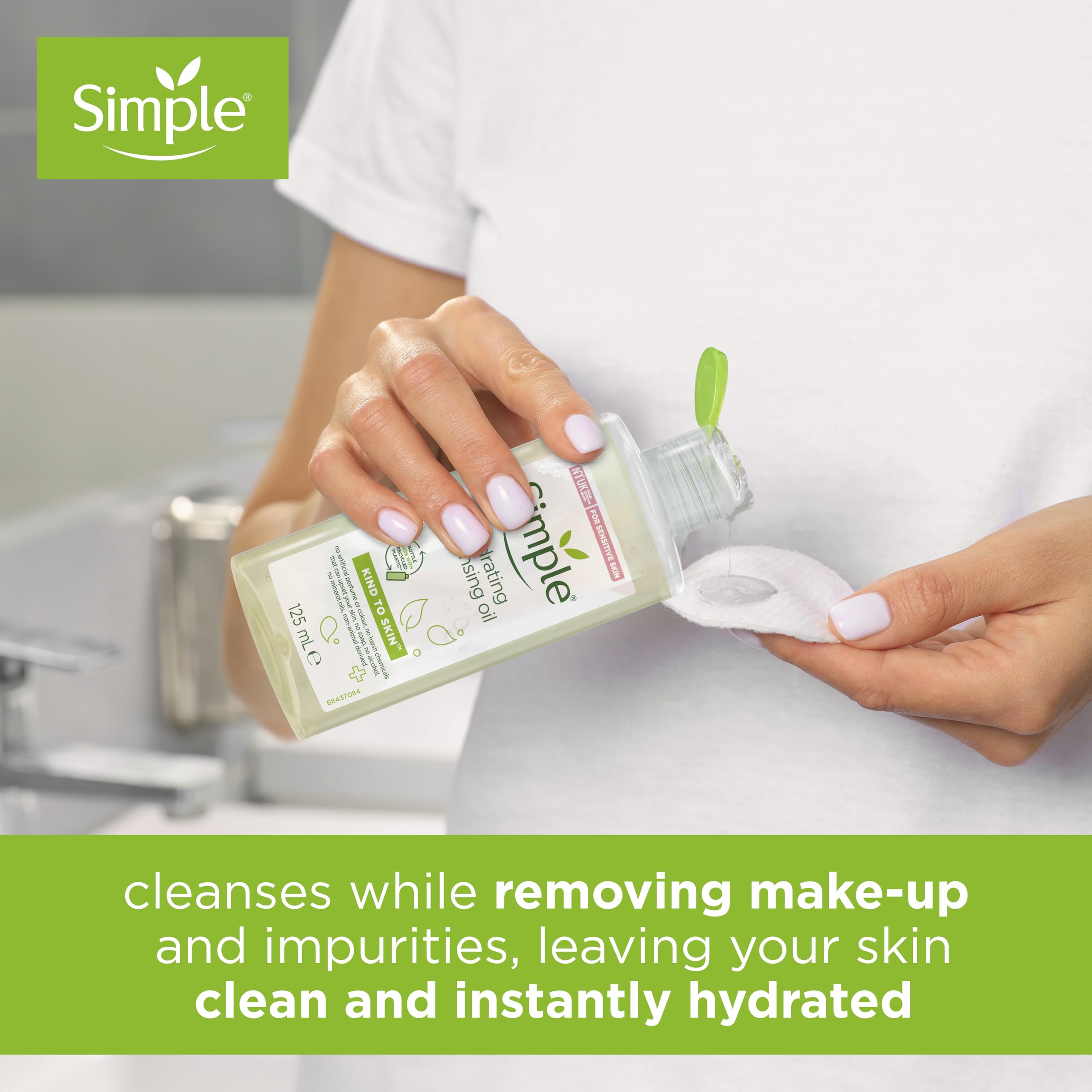 Simple Kind to Skin Hydrating Cleansing Oil (125ml) 6