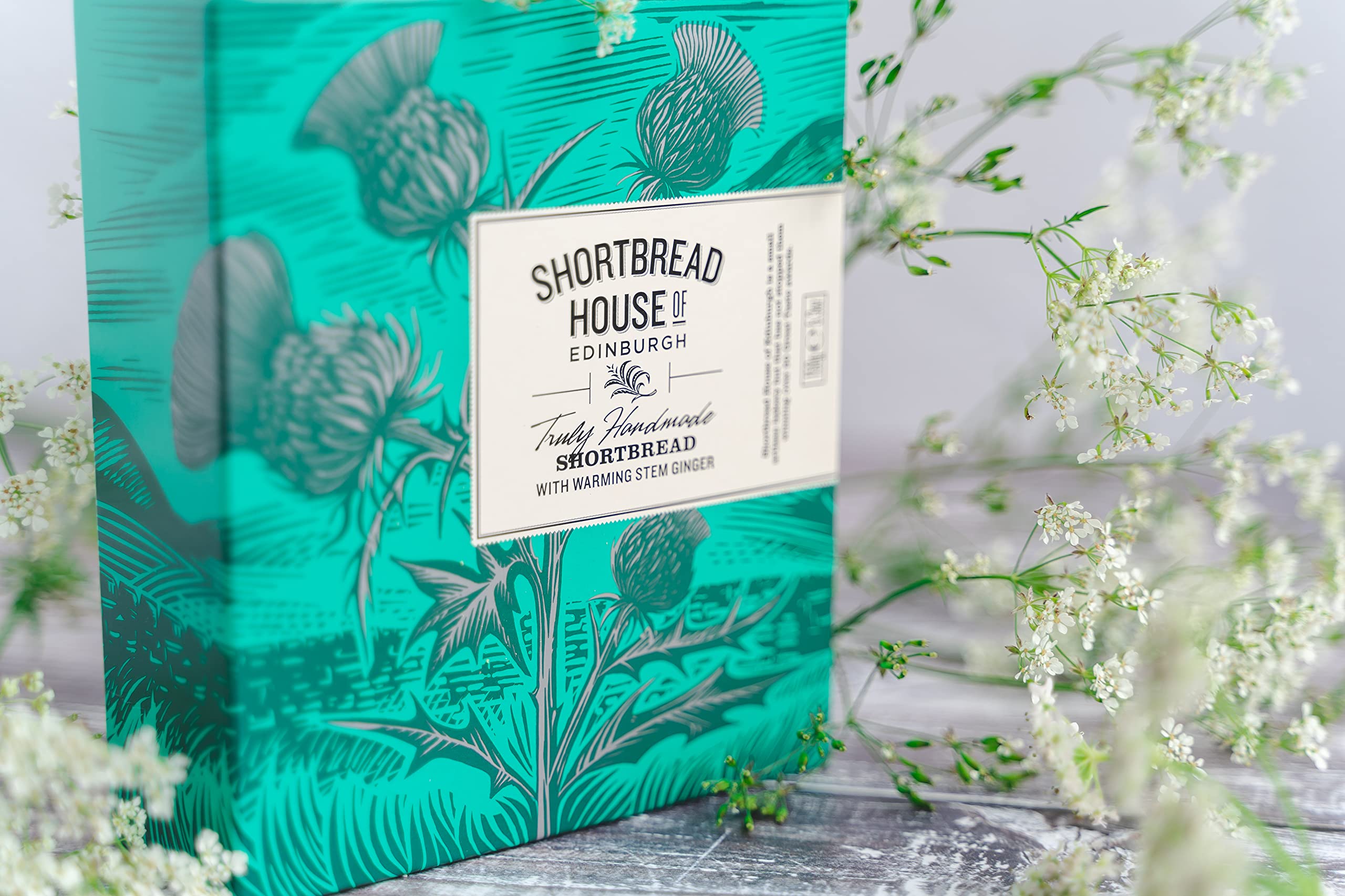 Shortbread House of Edinburgh Handmade Mini Shortbread Biscuits with Warming Stem Ginger, 150g 9