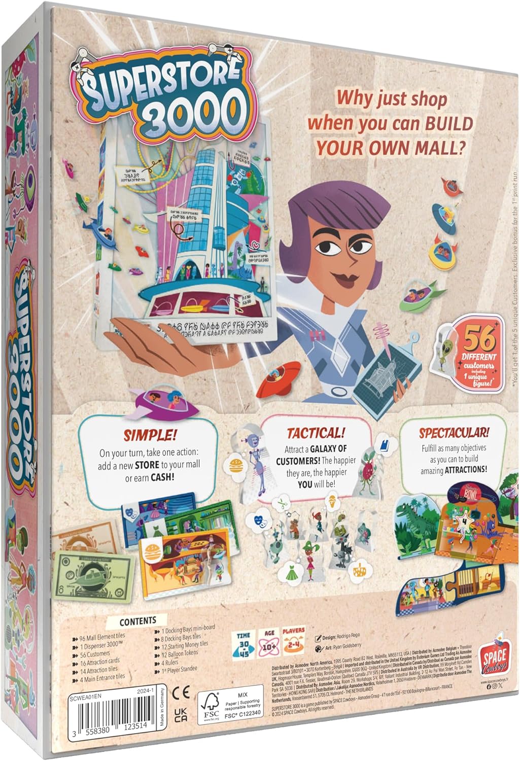 Space Cowboys Superstore 3000 Board Game 3