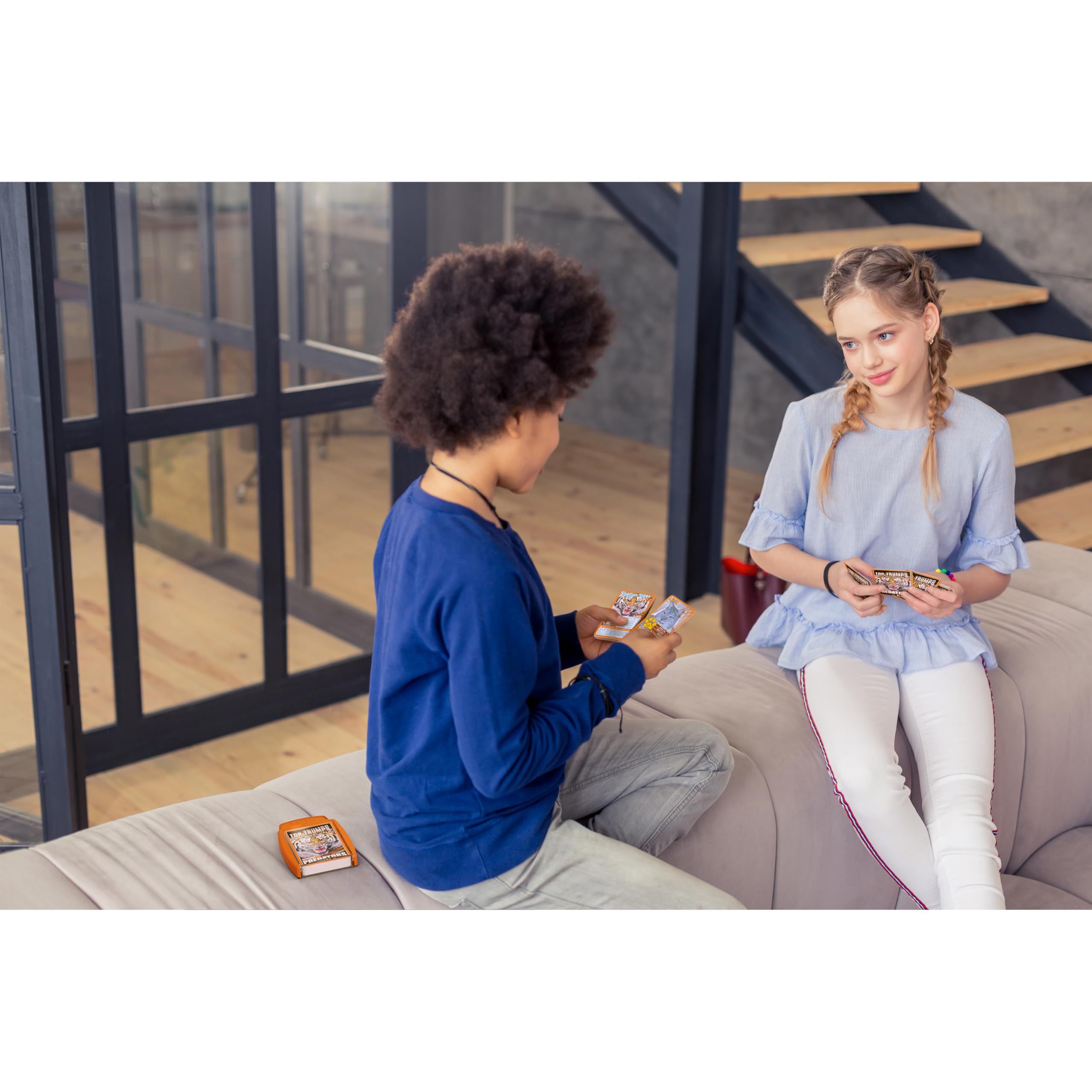 Top Trumps Deadliest Predators Kartenspiel – Lehrreiches Wildtier-Kampfspiel mit Weißem Hai, Komodowaran und Königskobra 6