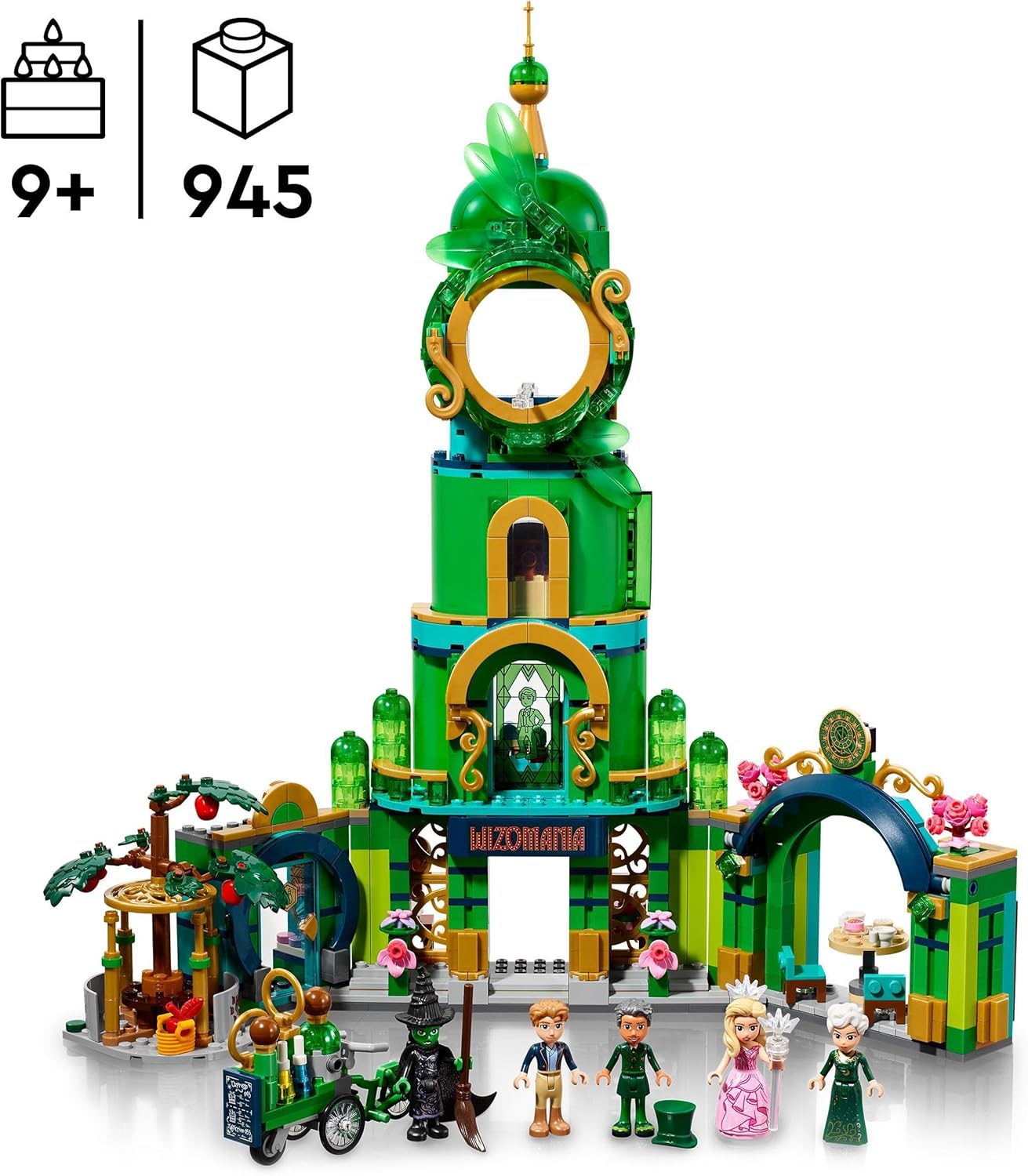 LEGO Wicked Welcome to Emerald City Set - 3-Story Building Toy with 5 Mini-Dolls 4