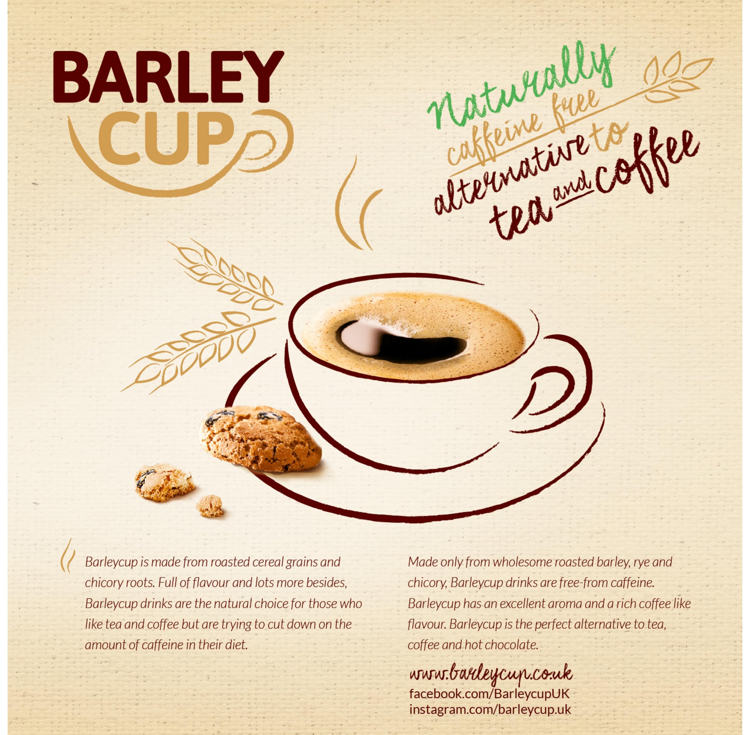 Barleycup - Granules Natural Grain Beverage 200g 8