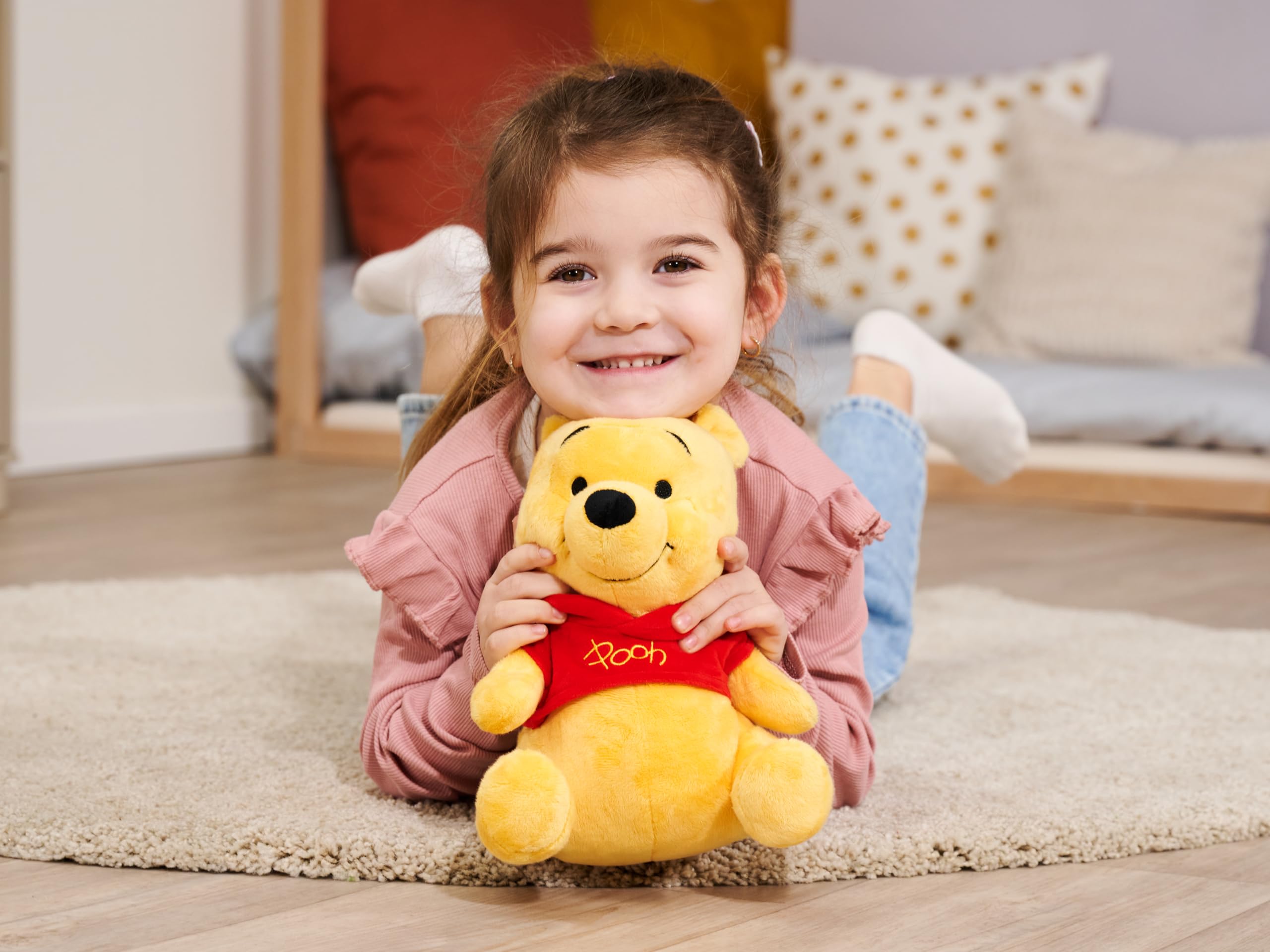 Simba Winnie The Pooh 25cm Plush Toy - Soft & Cuddly | Unisex Children | Disney Licensed