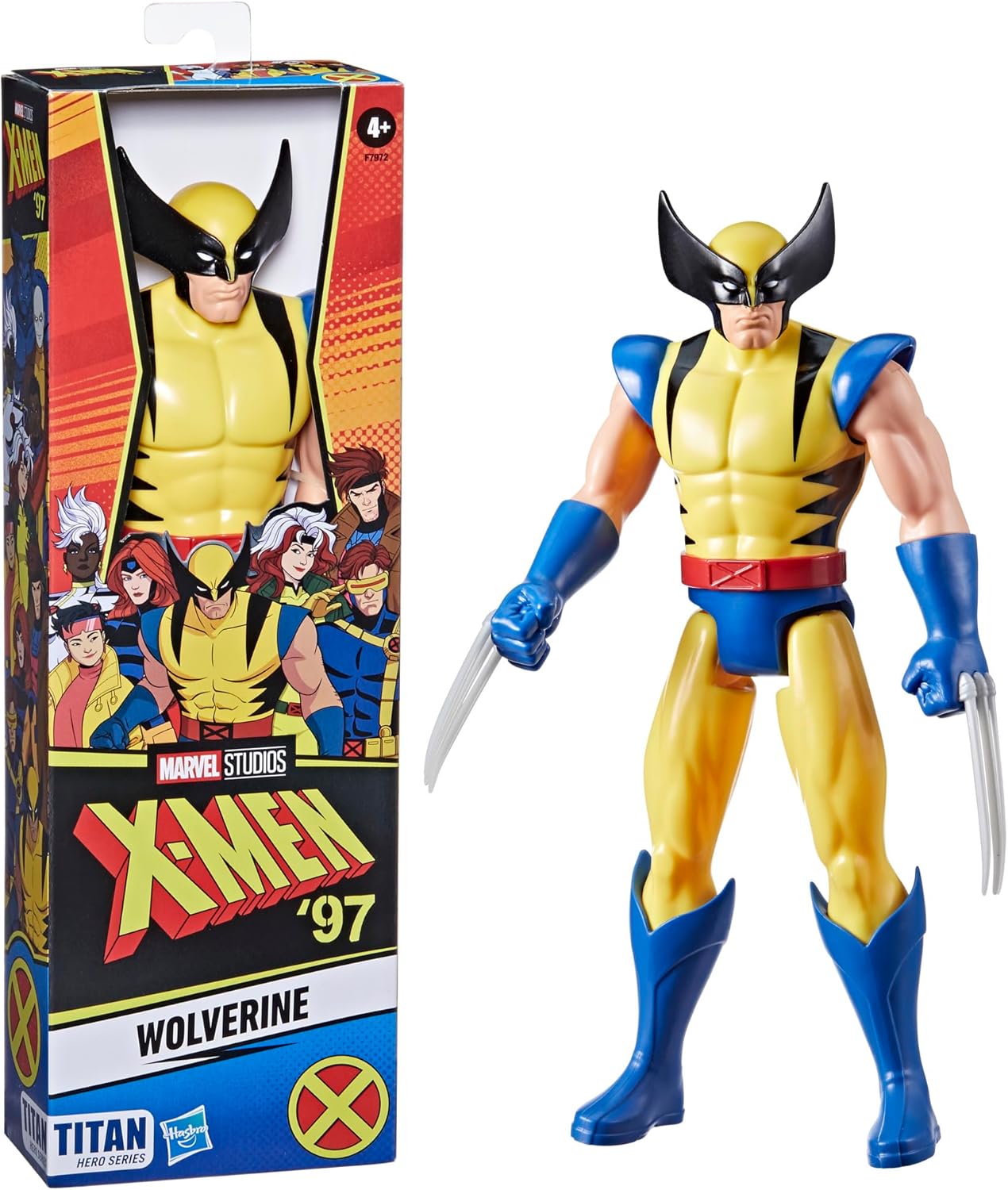 Hasbro Marvel X-Men Wolverine 30-cm Titan Hero Series Action Figure - 5-Point Articulation, Ages 4+ 4