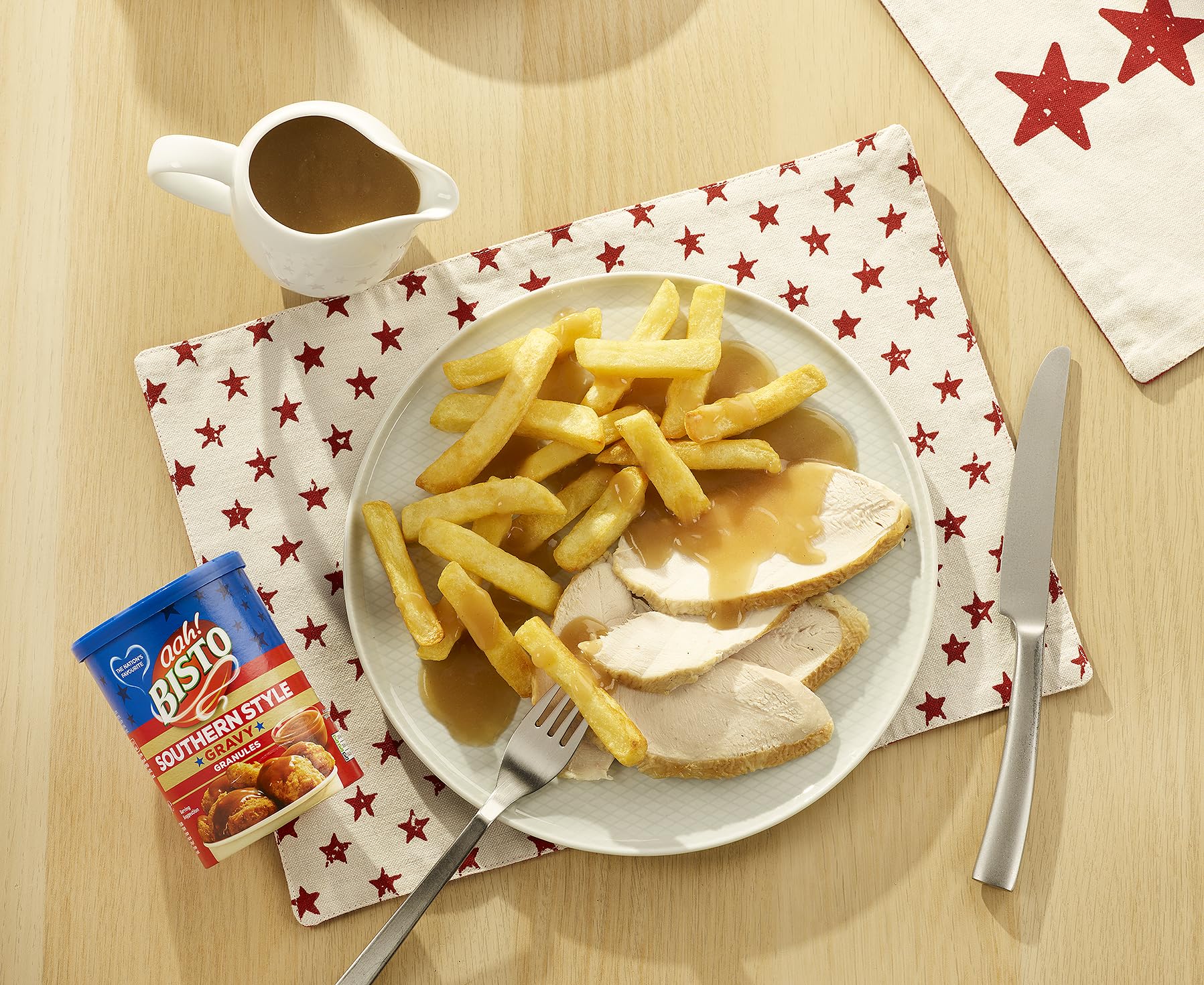 Bisto - Southern Style Gravy Granules, 190g Drum 6