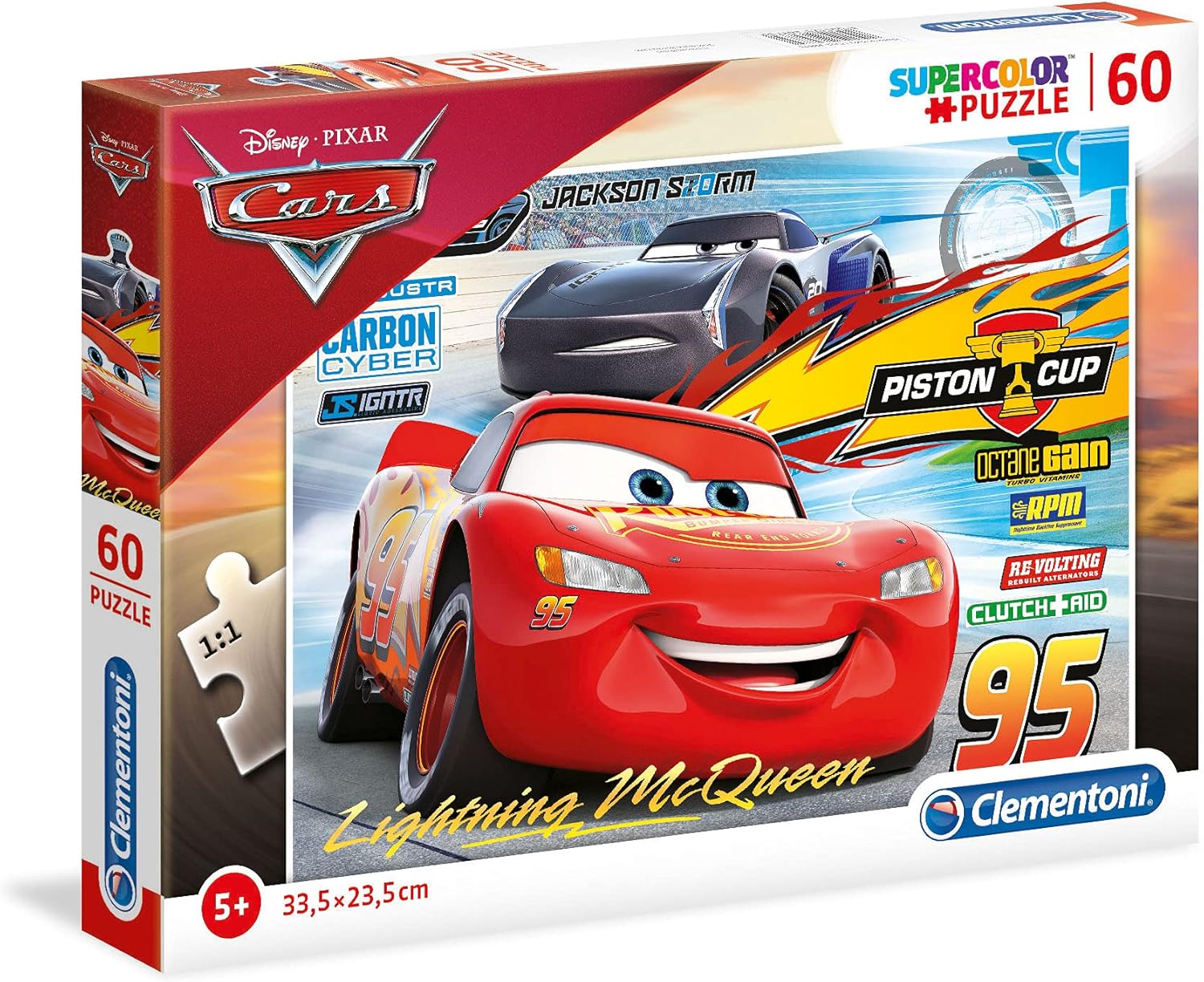 Clementoni Disney Cars 60-Piece Puzzle for Kids