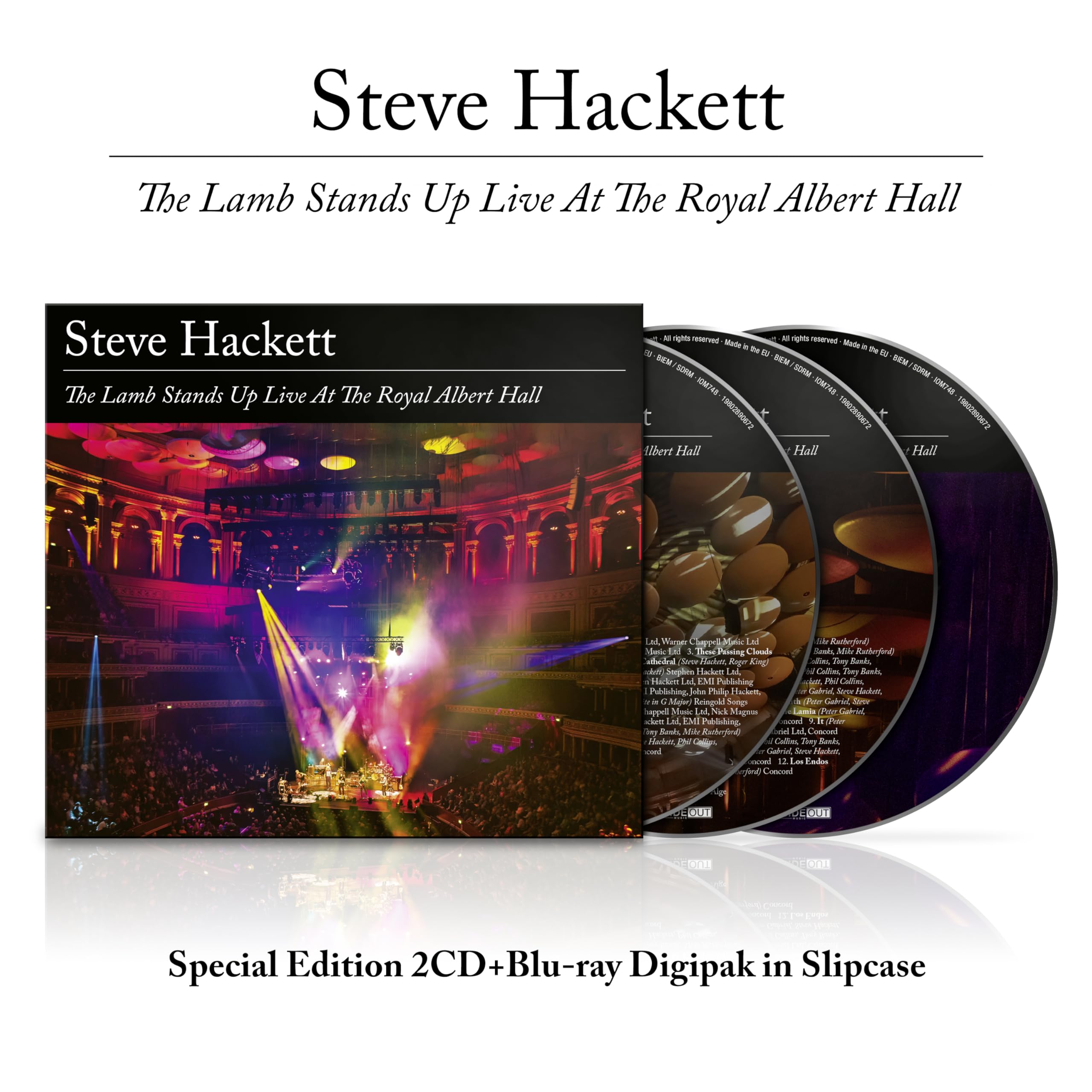 Steve Hackett – The Lamb Stands Up Live in der Royal Albert Hall [Audio-CD]