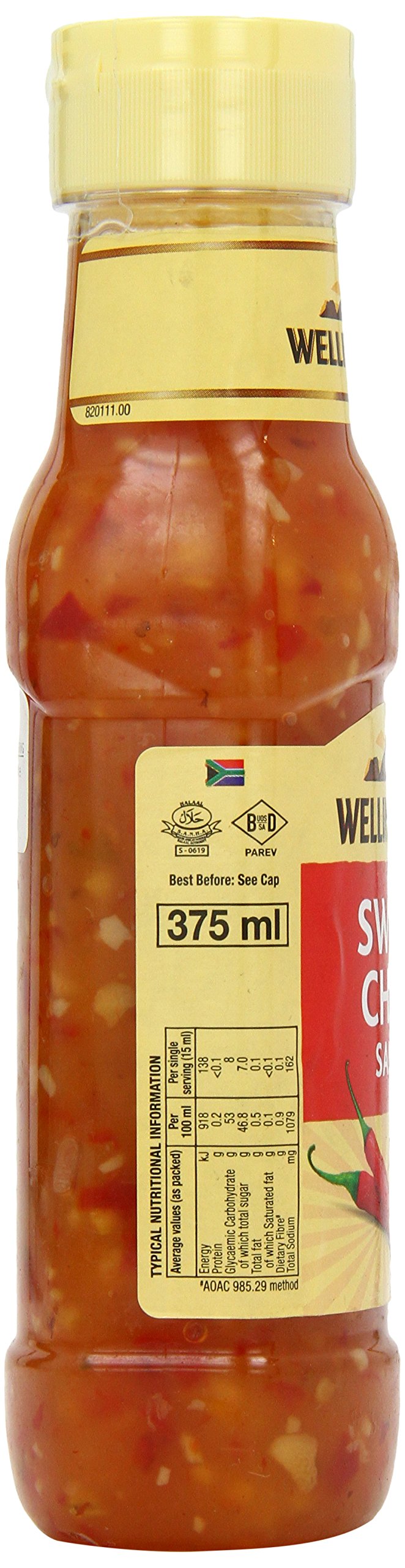 Wellingtons Süße Chilisauce 375 ml