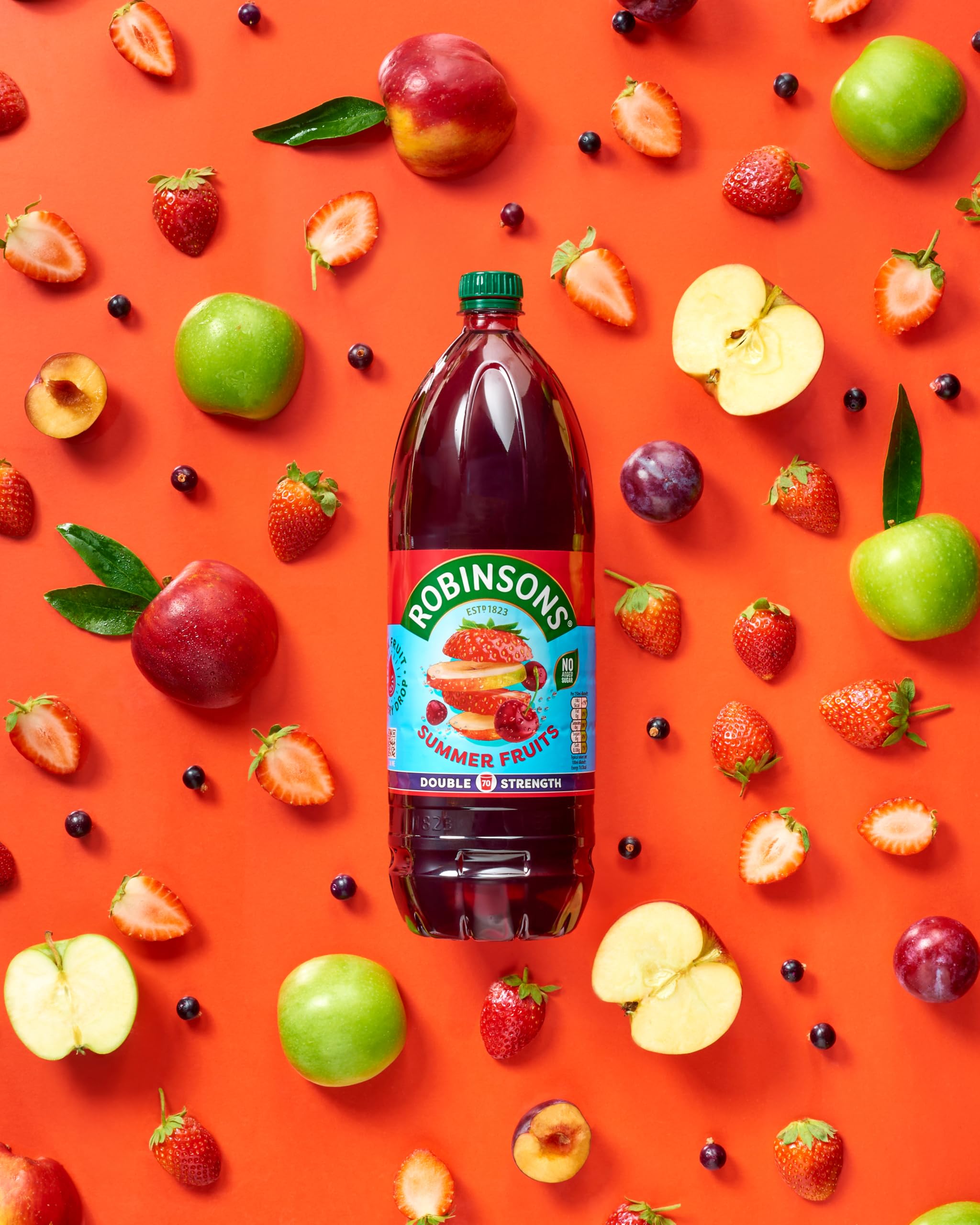 Robinsons Summer Fruits No Added Sugar Squash 1.75L 8