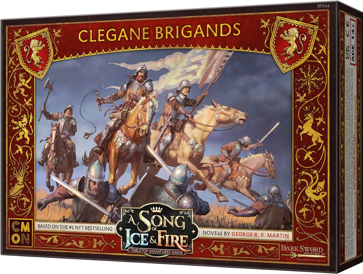 CMON A Song of Ice and Fire: Tabletop Miniatures Game House Clegane Brigands Expansion