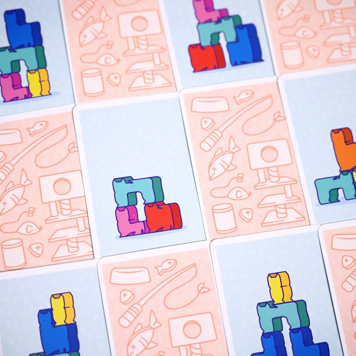 Alley Cat Games KITTIN Stacking Dexterity Game