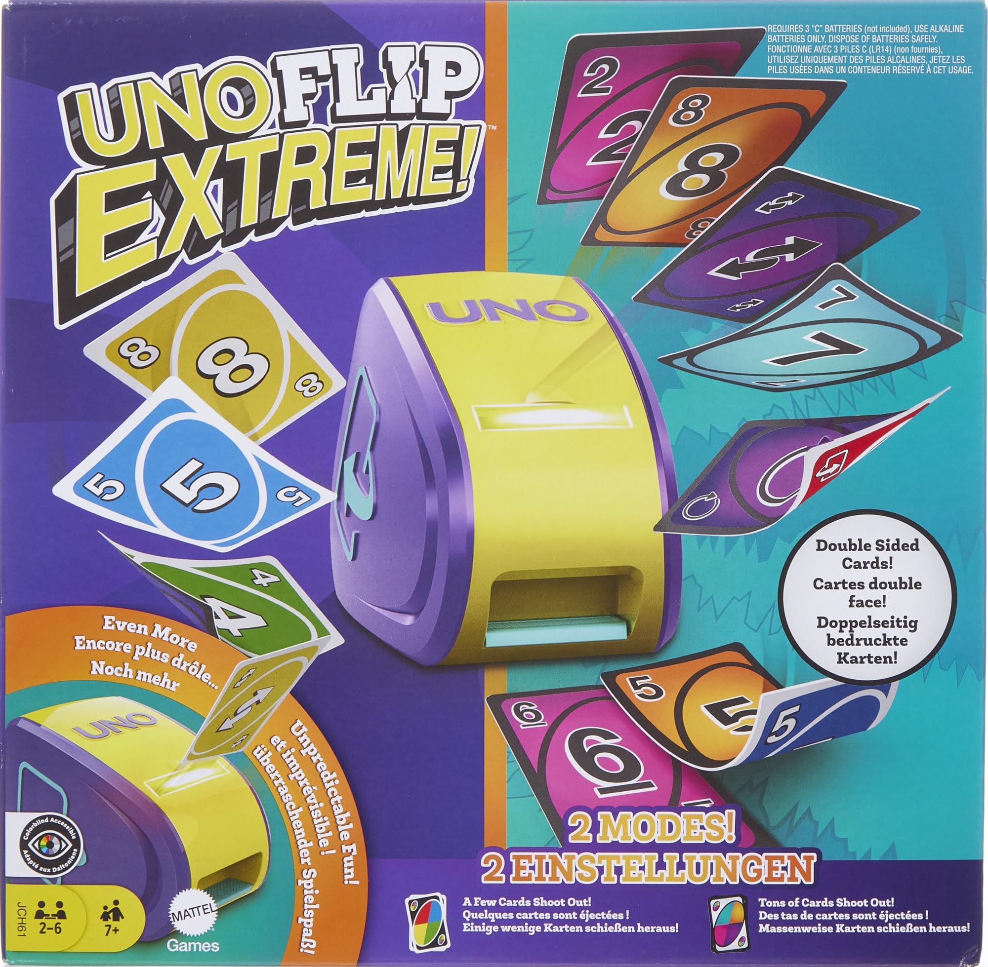 Mattel Games UNO Flip Extreme Kartenspiel