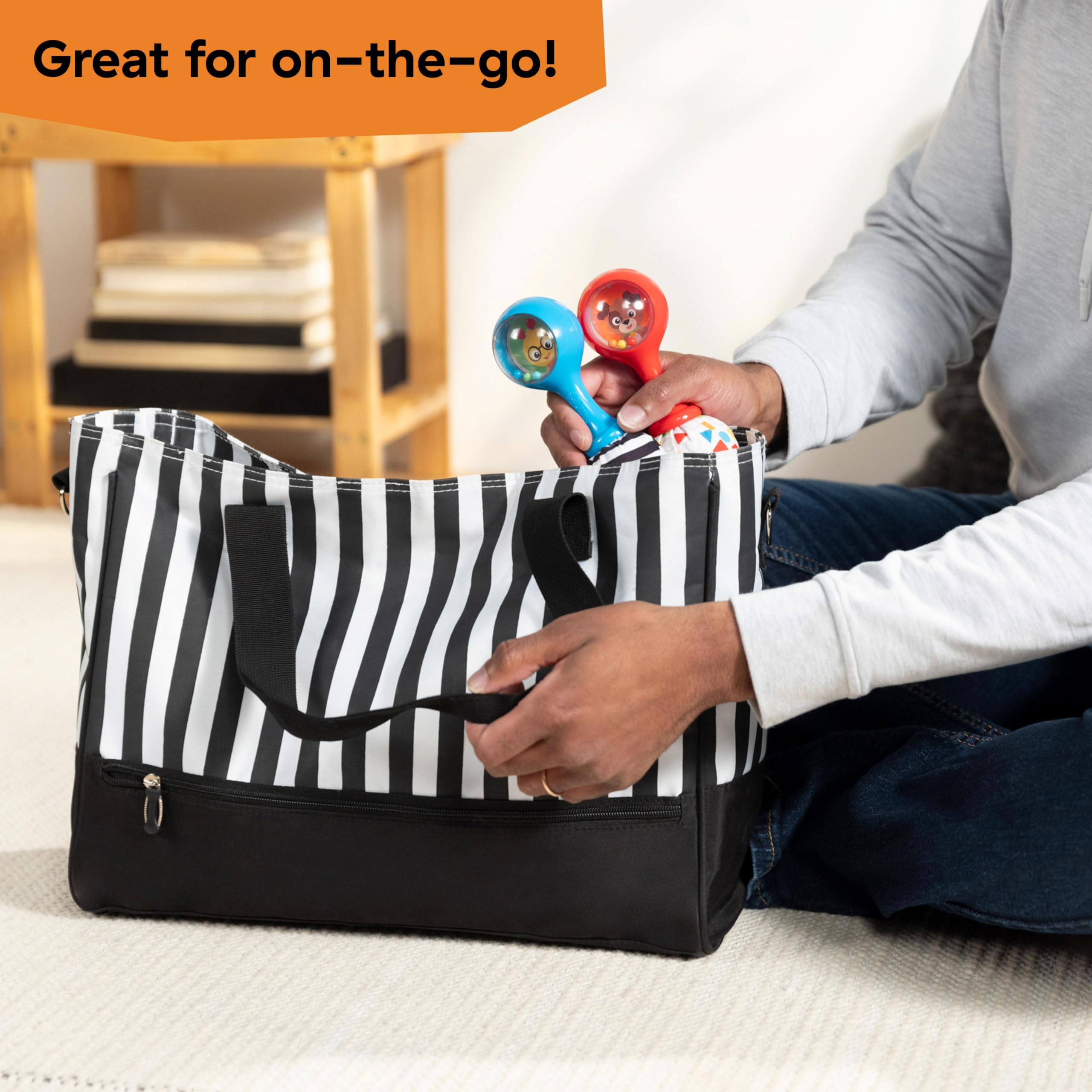 Baby Einstein Shake & Groove Toy Maracas - Musical Instrument Set for Ages 3+ Months 6