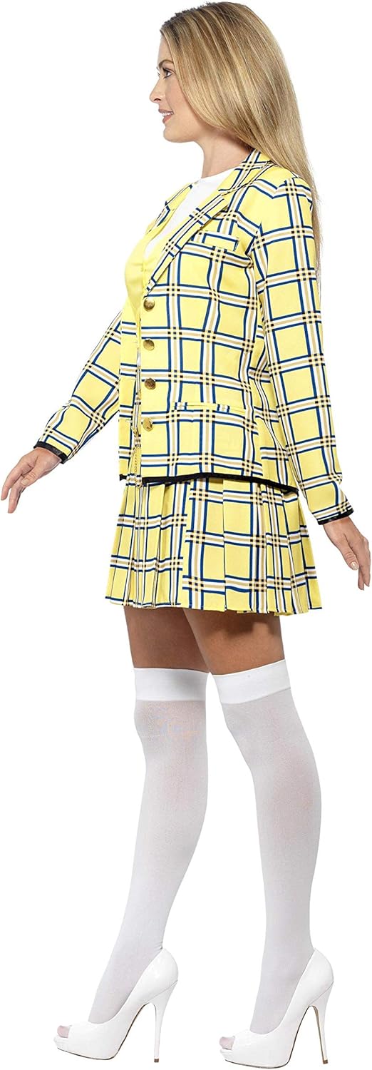 Smiffys Clueless Cher Yellow Suit Costume - Women's Fancy Dress 3