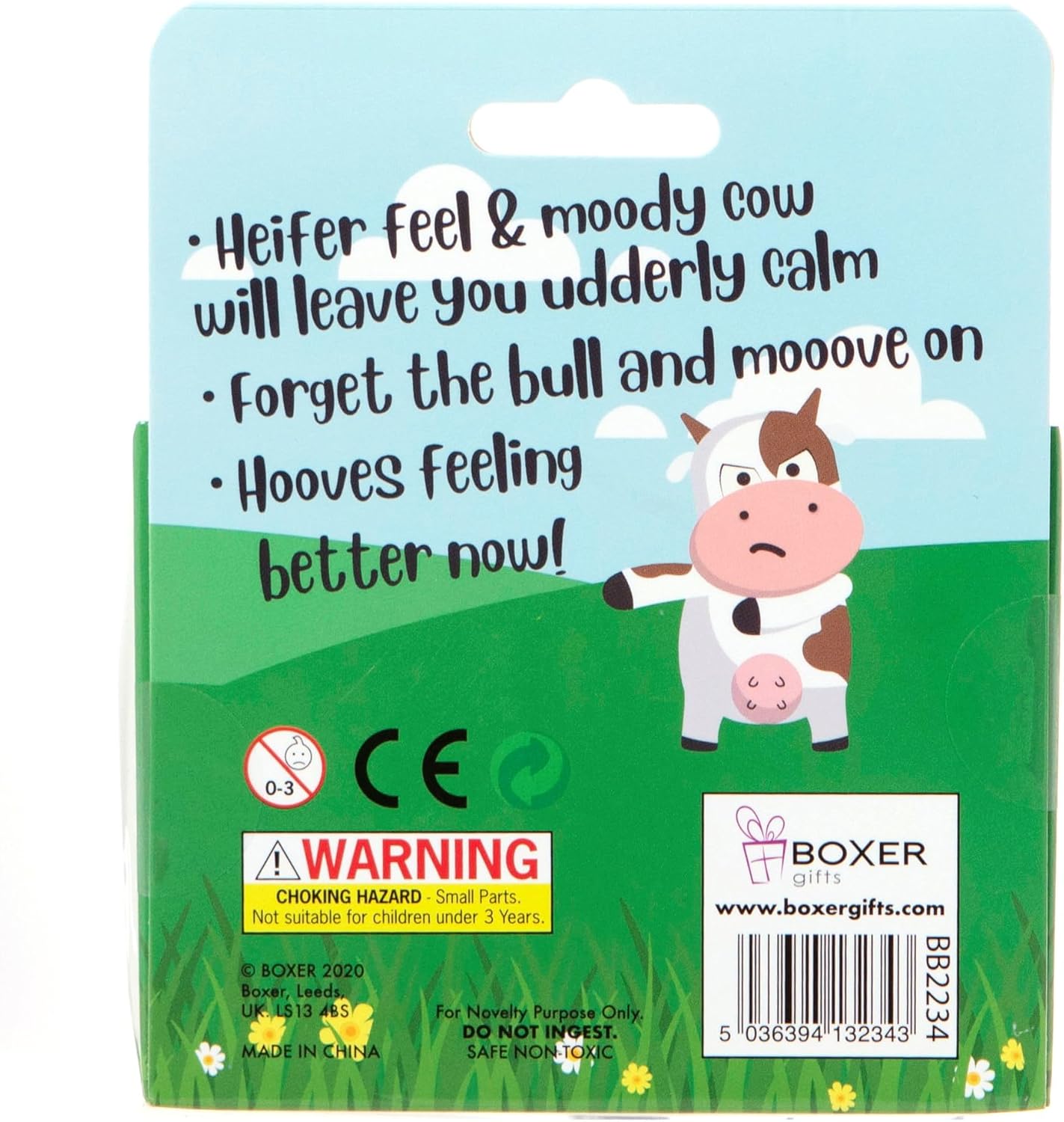 Moody Cow Stress Toy - Squishy Anxiety Relief for Adults & Teens 3