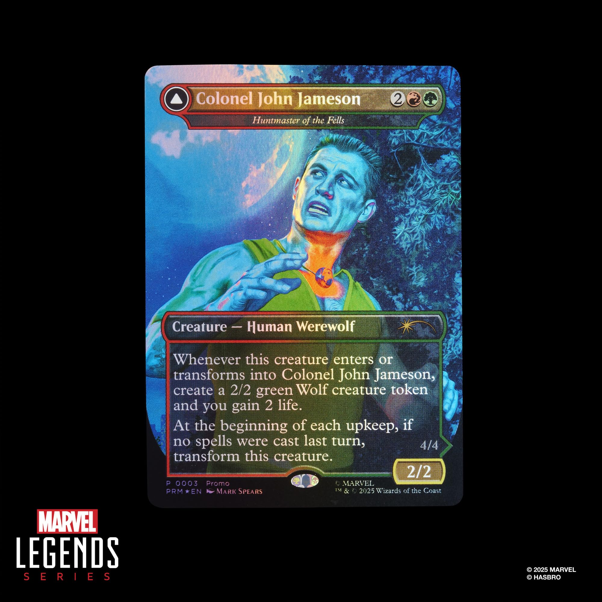 Marvel Legends Series Magic: The Gathering Man-Wolf & Spider-Man 6-Inch Action Figure Set 7