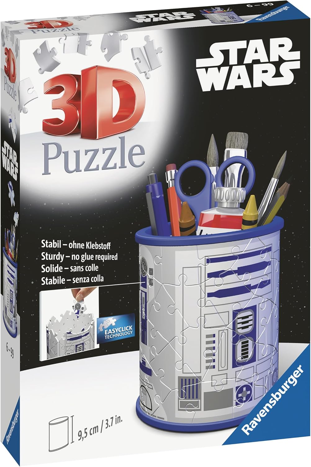 Ravensburger Star Wars R2-D2 3D Jigsaw Puzzle - 54-Piece Buildable Model for Kids & Adults 5