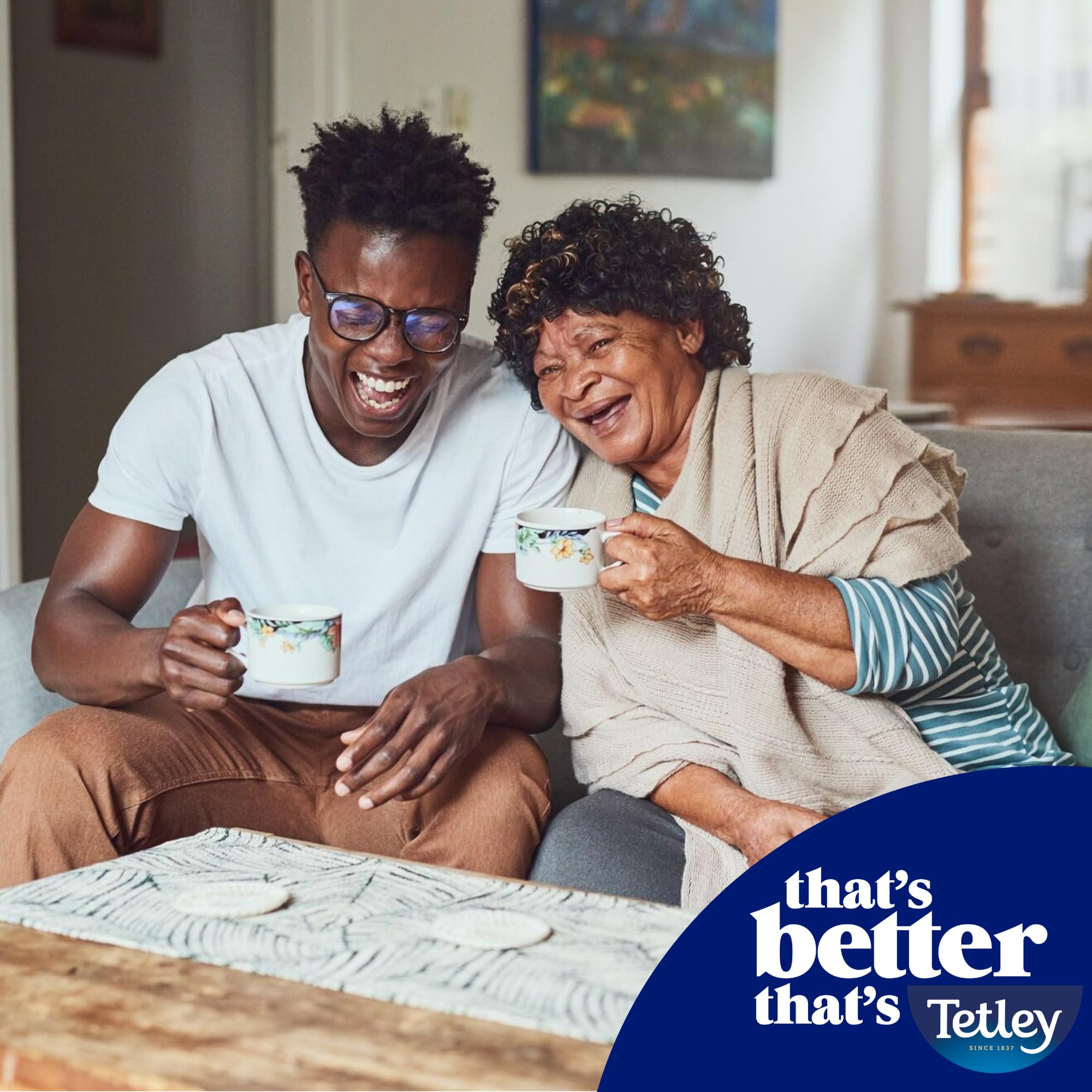 Tetley Extra Starker Schwarztee in Beuteln – 450 Beutel (6 x 75) – Kräftige Assam-Mischung, Rainforest Alliance-zertifiziert 5