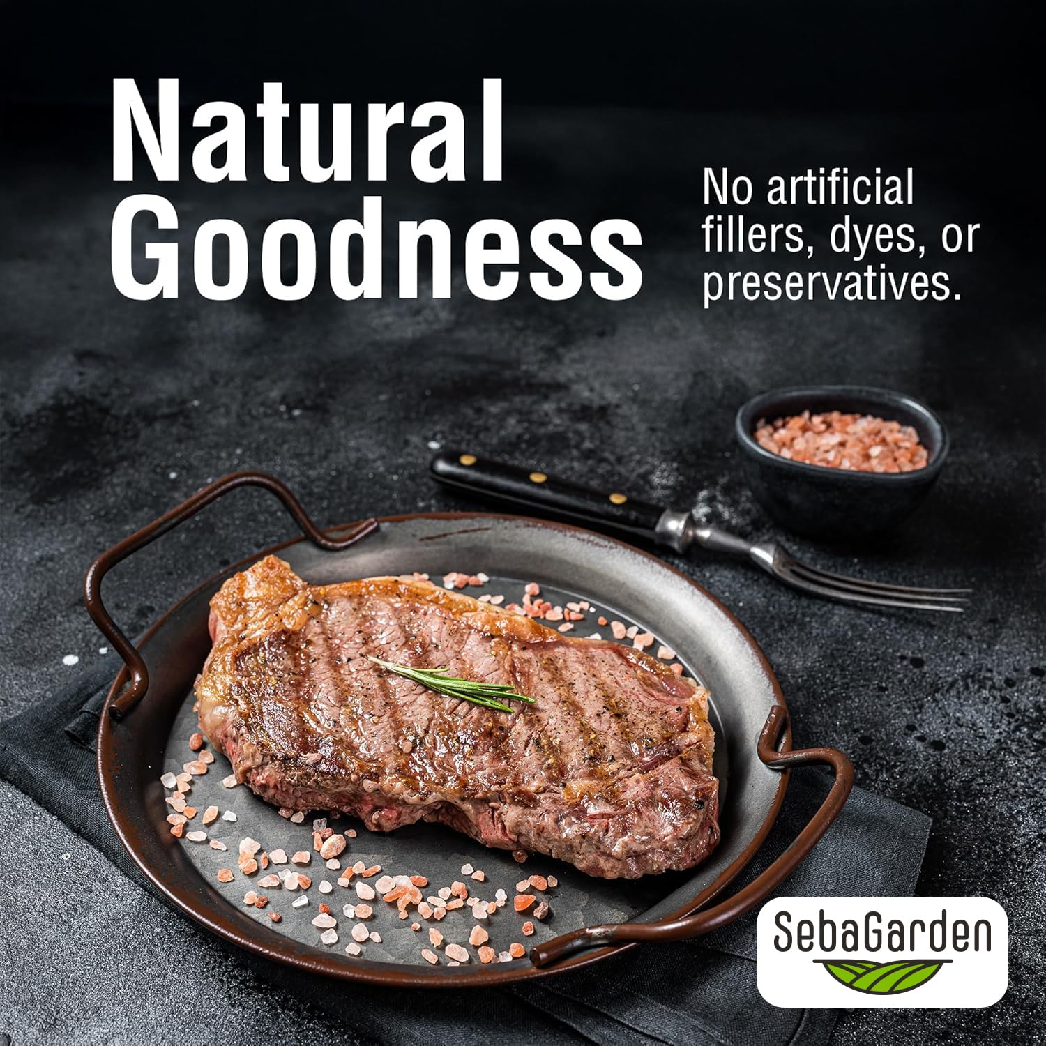 Seba Garden - 100% Pure Himalayan Pink Salt (Extra Fine, 1kg Resealable Doypack) 5