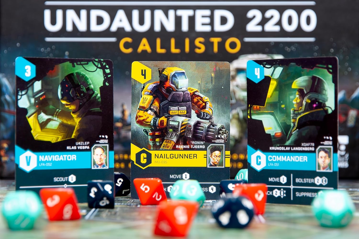 Undaunted: Callisto Sci-Fi Board Game