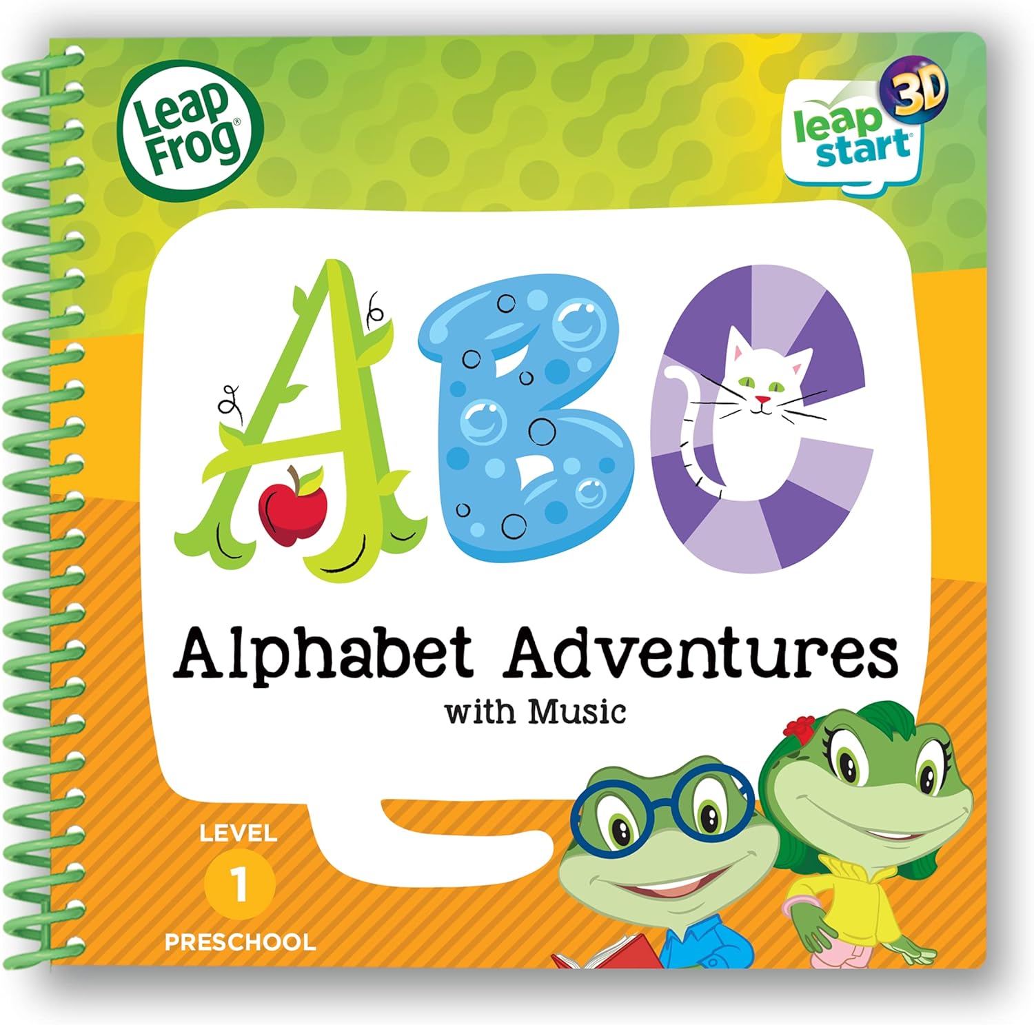 LeapFrog Alphabet Adventures Activity Book 3D - Educational Learning for Ages 2-4
