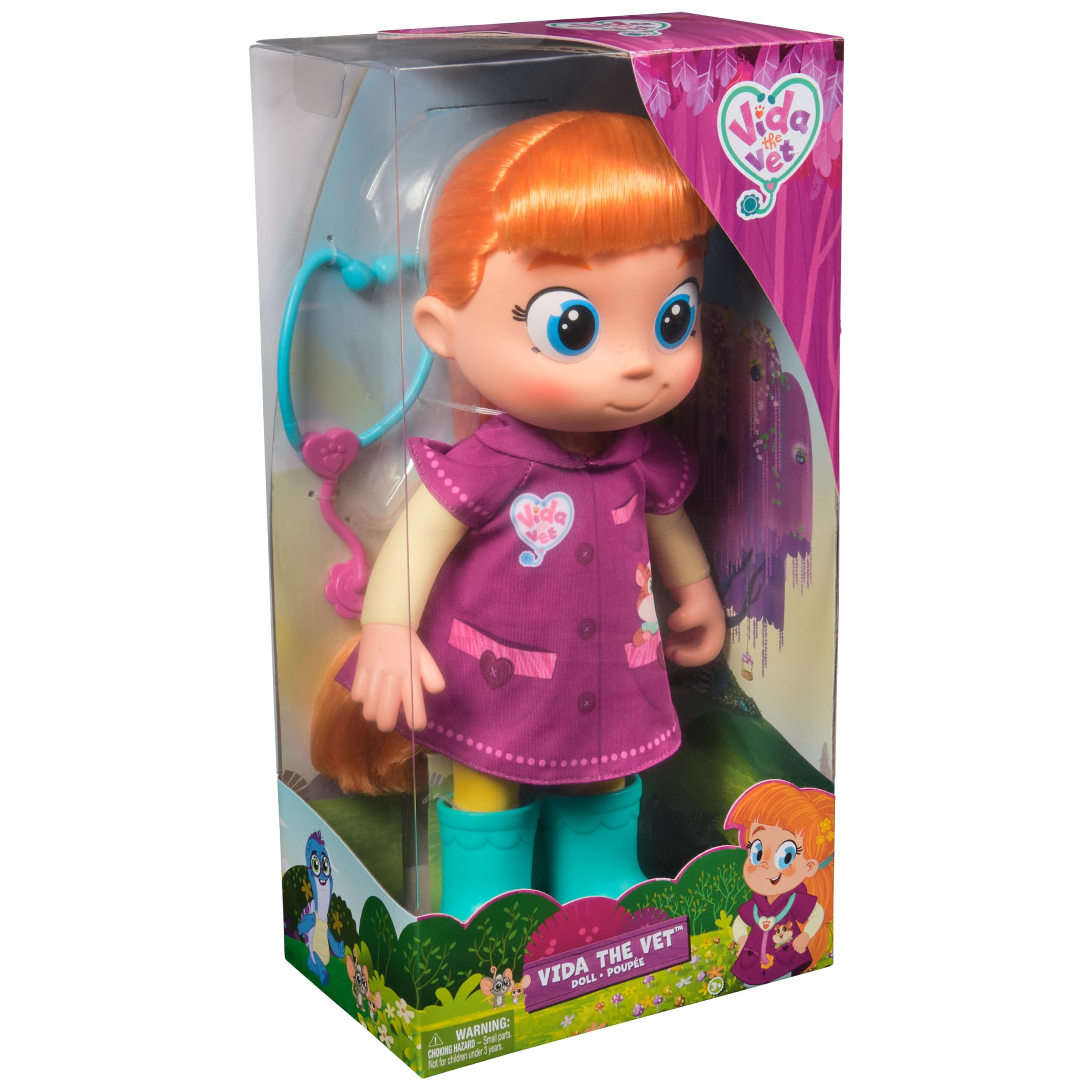 Vida the Vet Toddler Doll - 33cm Articulated Playset for Kids 3+ 16