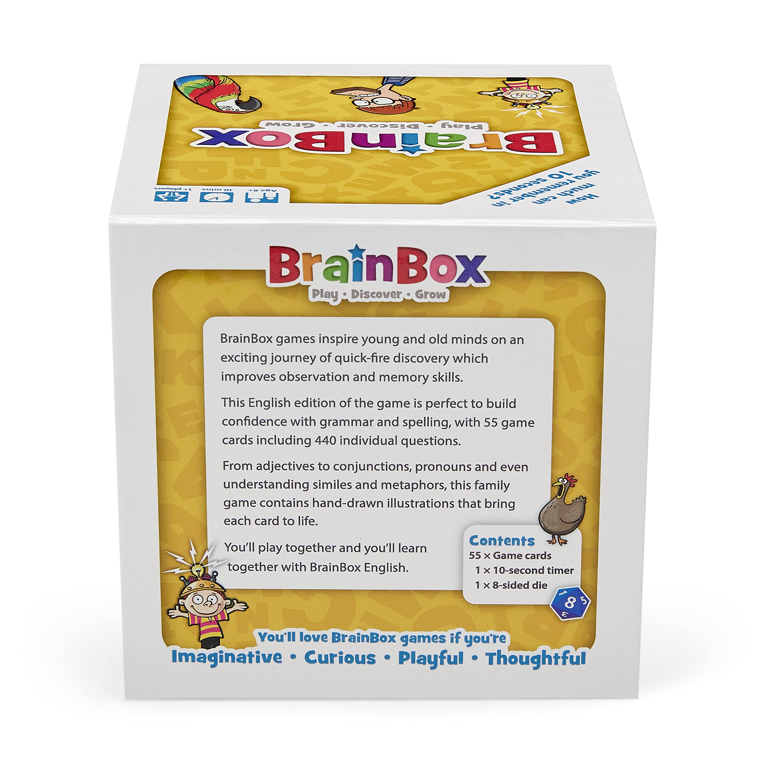 BrainBox English Card Game - Educational Memory Game for Ages 8+ 4