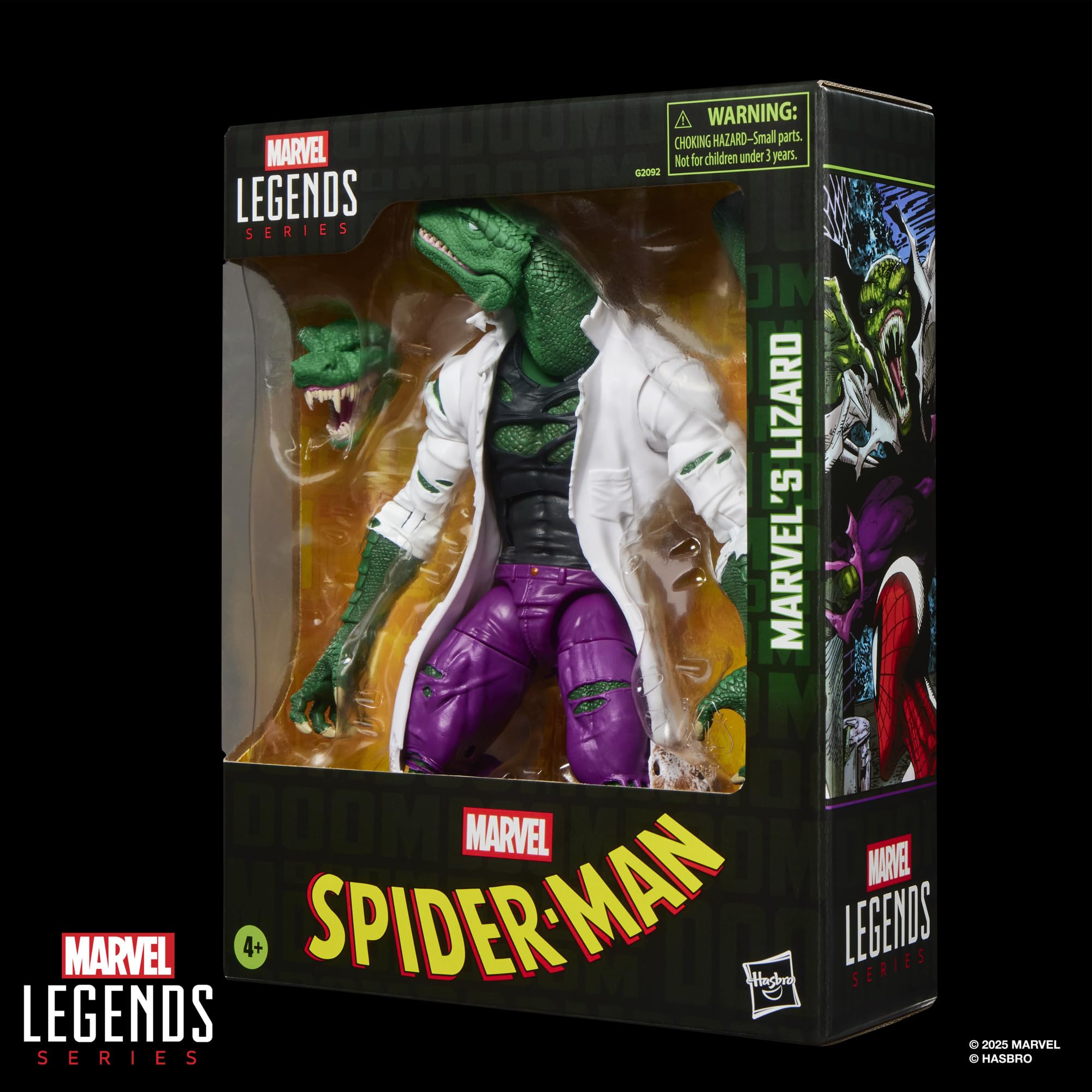 SPIDER-MAN Marvel Legends Series Marvel’s Lizard Action Figure - 15 cm Scale | 2 Accessories 8