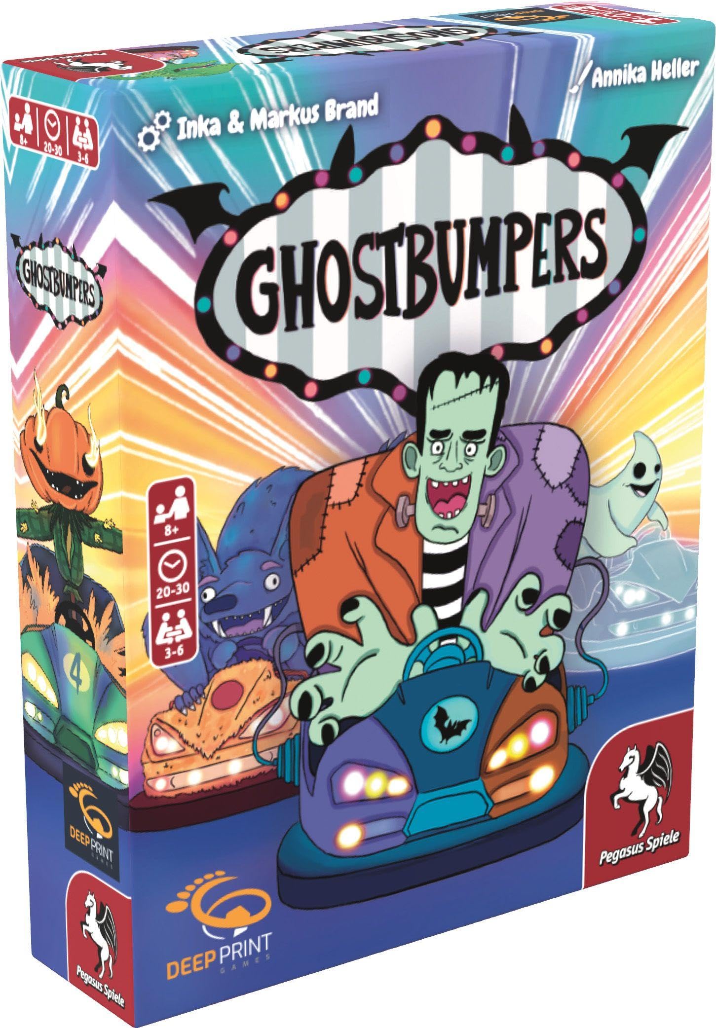Pegasus Spiele Ghostbumpers Dedicated Deck Card Game | English Version | Ages 16+
