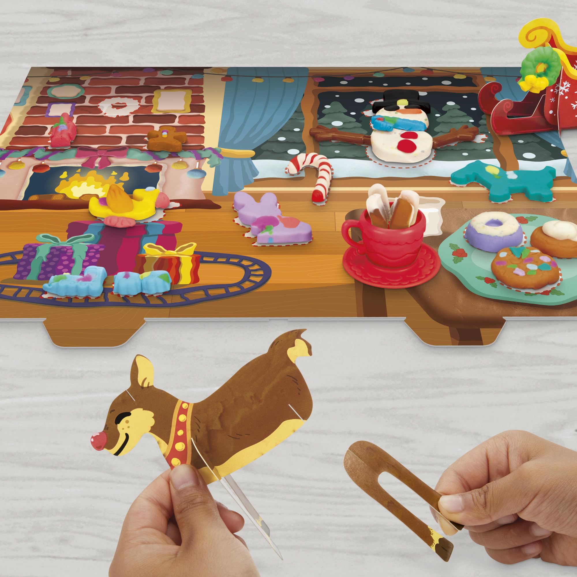 Play-Doh Holiday Advent Calendar - 24 Days of Creative Play for Kids 3+ 6