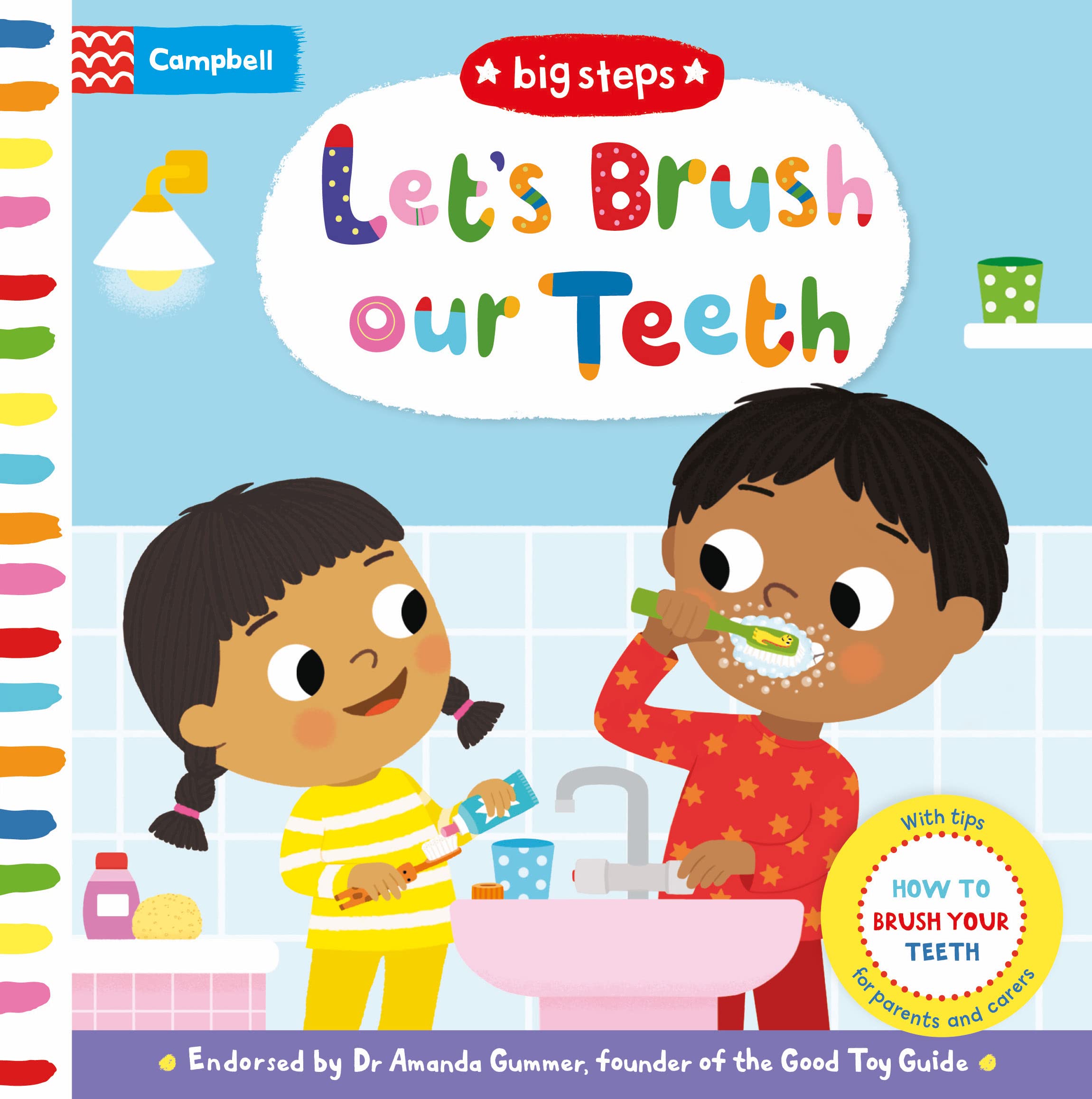 Campbell Books Let's Brush our Teeth: How To Brush Your Teeth (Campbell Big Steps, 11) Board Book