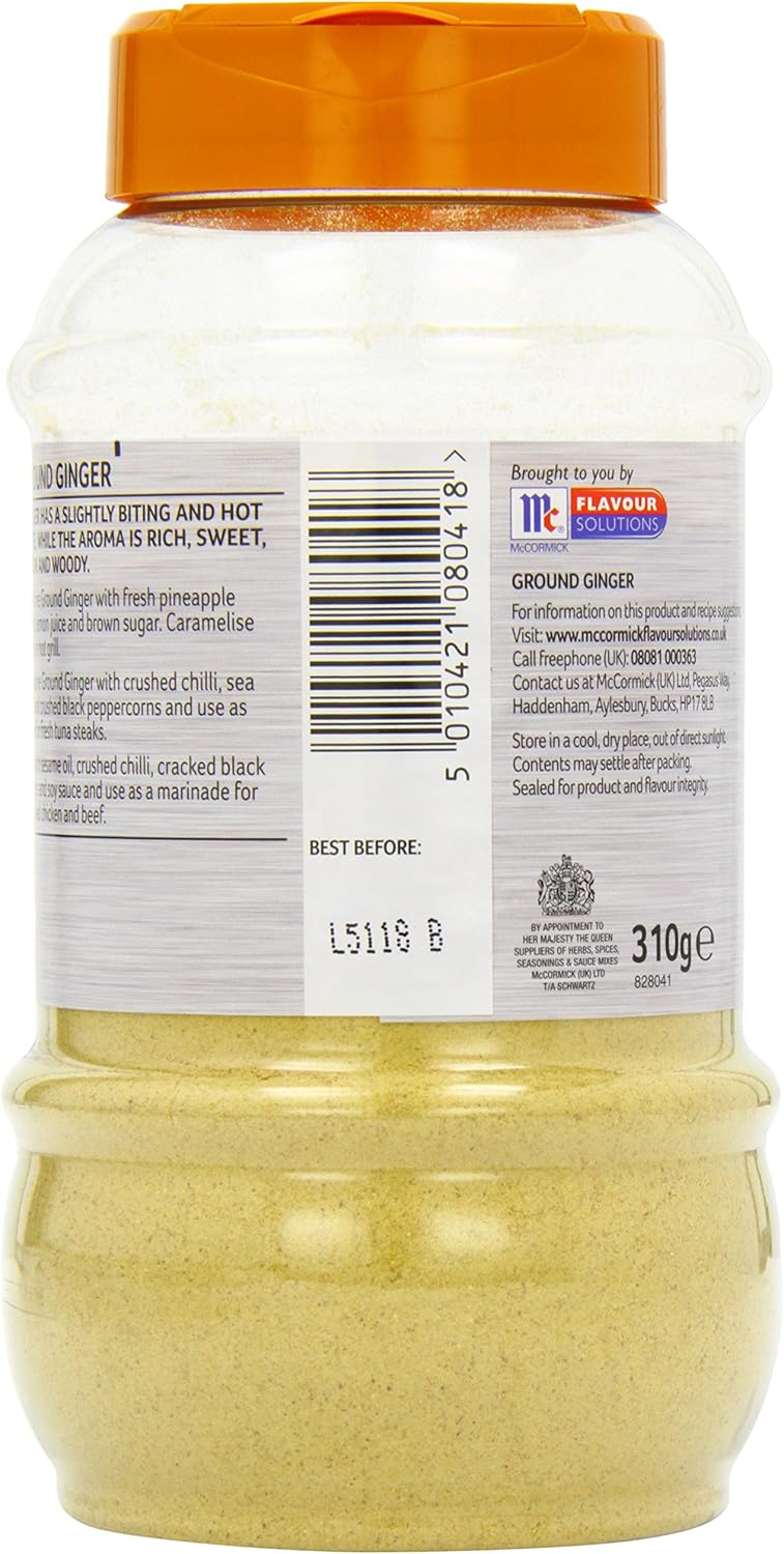 Schwartz Ground Ginger Powder 310g - Warm Aromatic Spice for Curries, Baking & Marinades 3